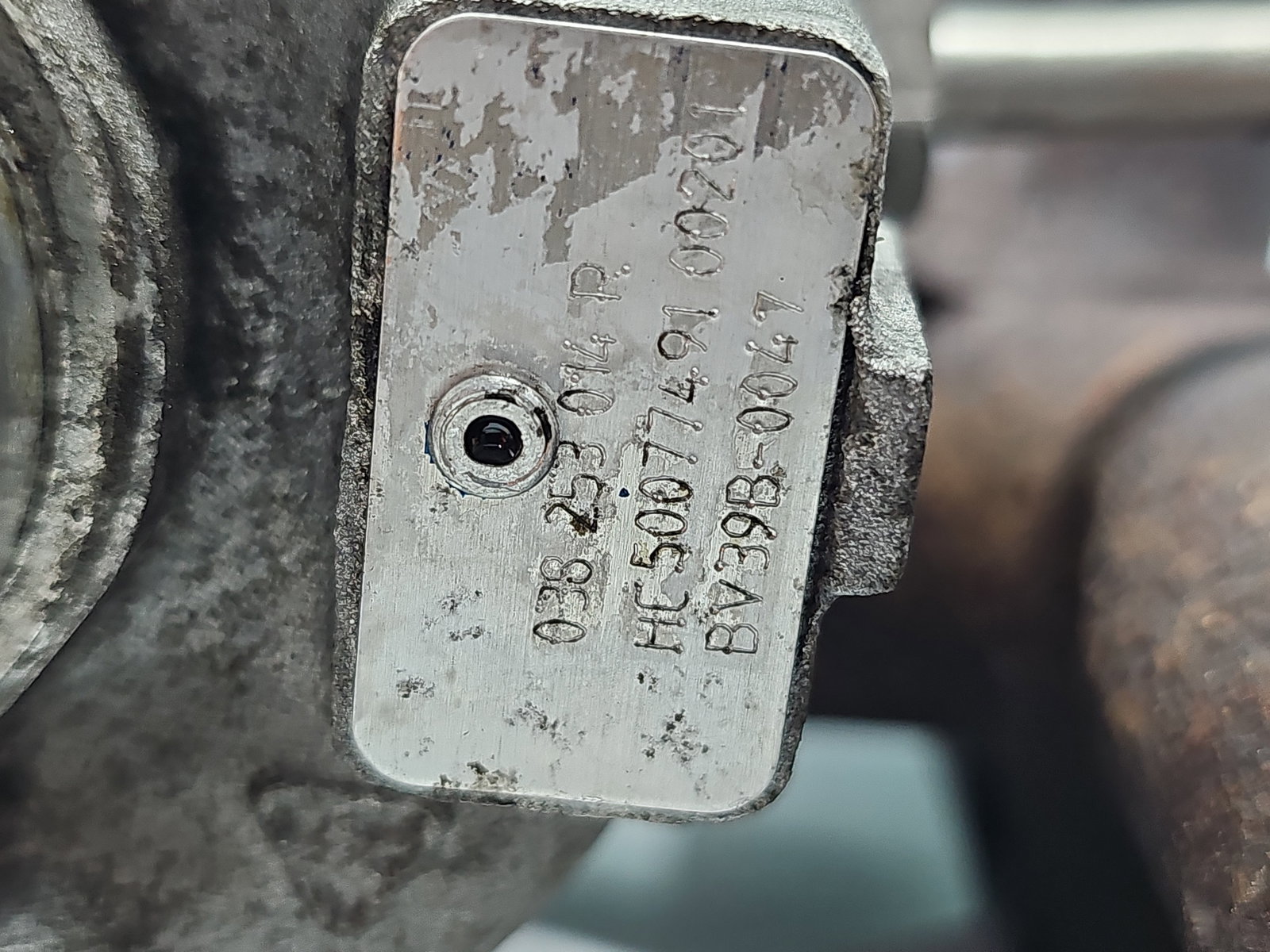 Turbina Seat Alhambra (7V8,7V9) [Fabr 1997-2010] 038253014R 1.9 TDI AUY 85KW / 116CP - imagine 5