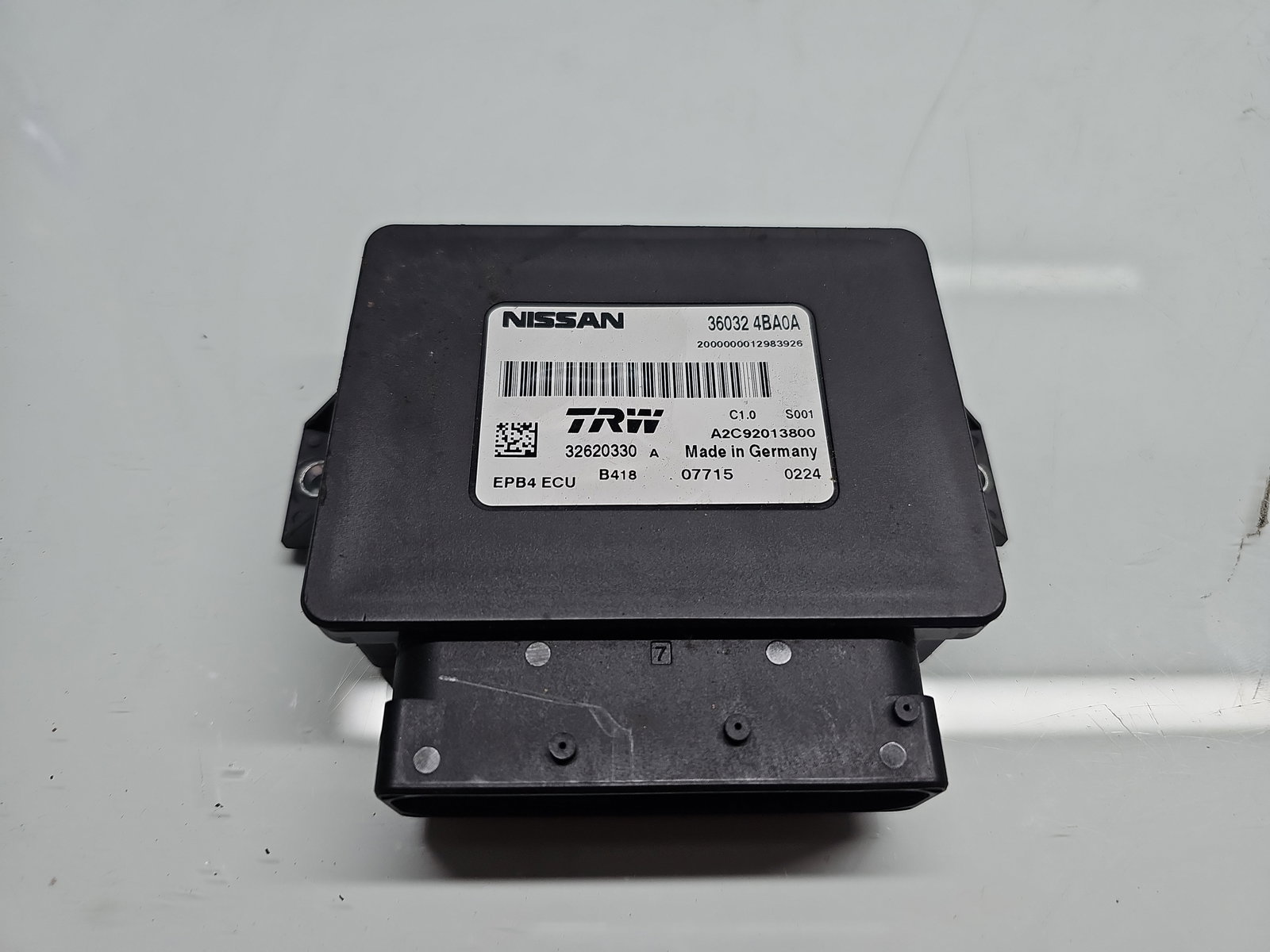 Calculator frana de mana Nissan X-Trail (T32) [Fabr 2013-prezent] 36032-4BA0A 1.6 DCi R9M413 96KW / 130CP - imagine 1