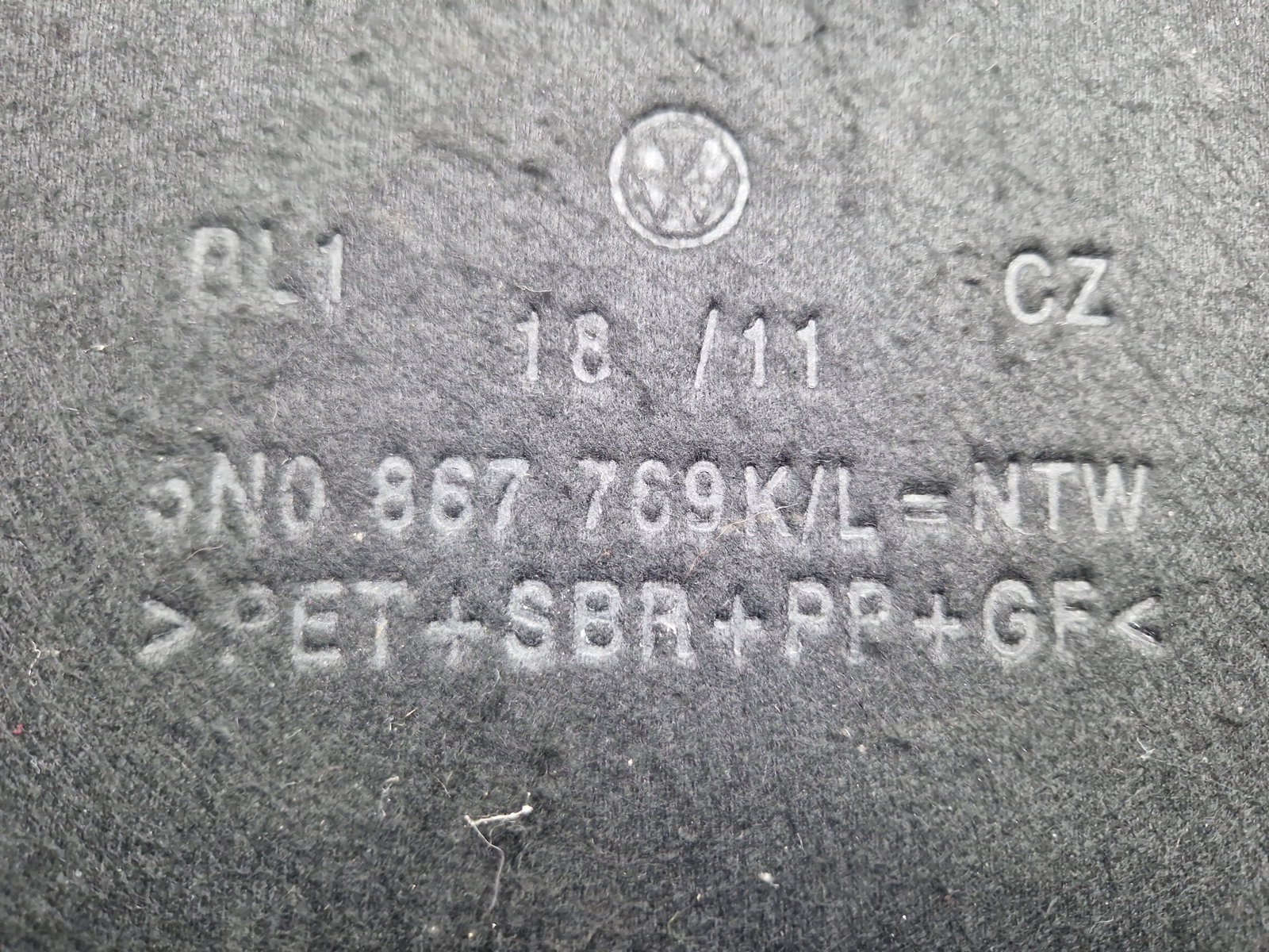 Polita portbagaj Volkswagen Tiguan (5N) [Fabr 2007-2016] 5N0867769K - imagine 5