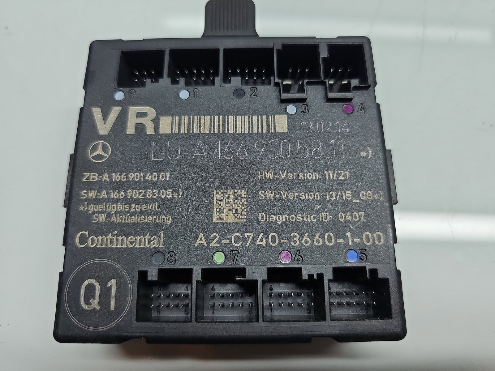 Modul confort Mercedes Clasa A (W176) [Fabr 2012-2018] A1669005811 - imagine 2