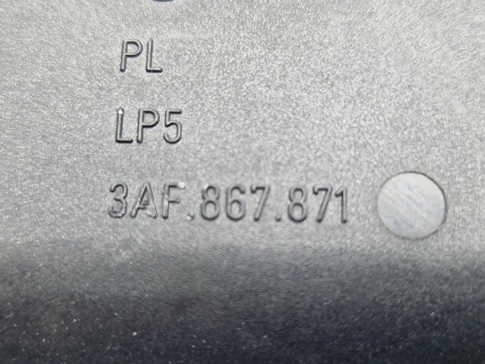 Rulou portbagaj Volkswagen Passat B7 (365) [Fabr 2010-2014] 3AF867871