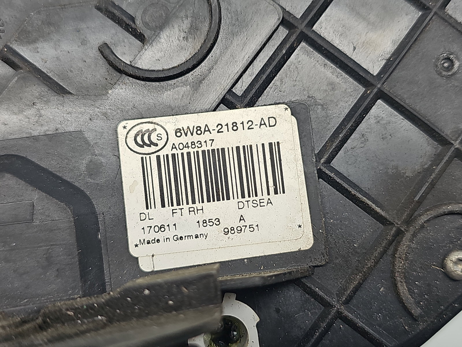 Broasca usa dreapta fata Jaguar XF (X250) [Fabr 2008-2015] Facelift 6W8A-21812-AD - imagine 5