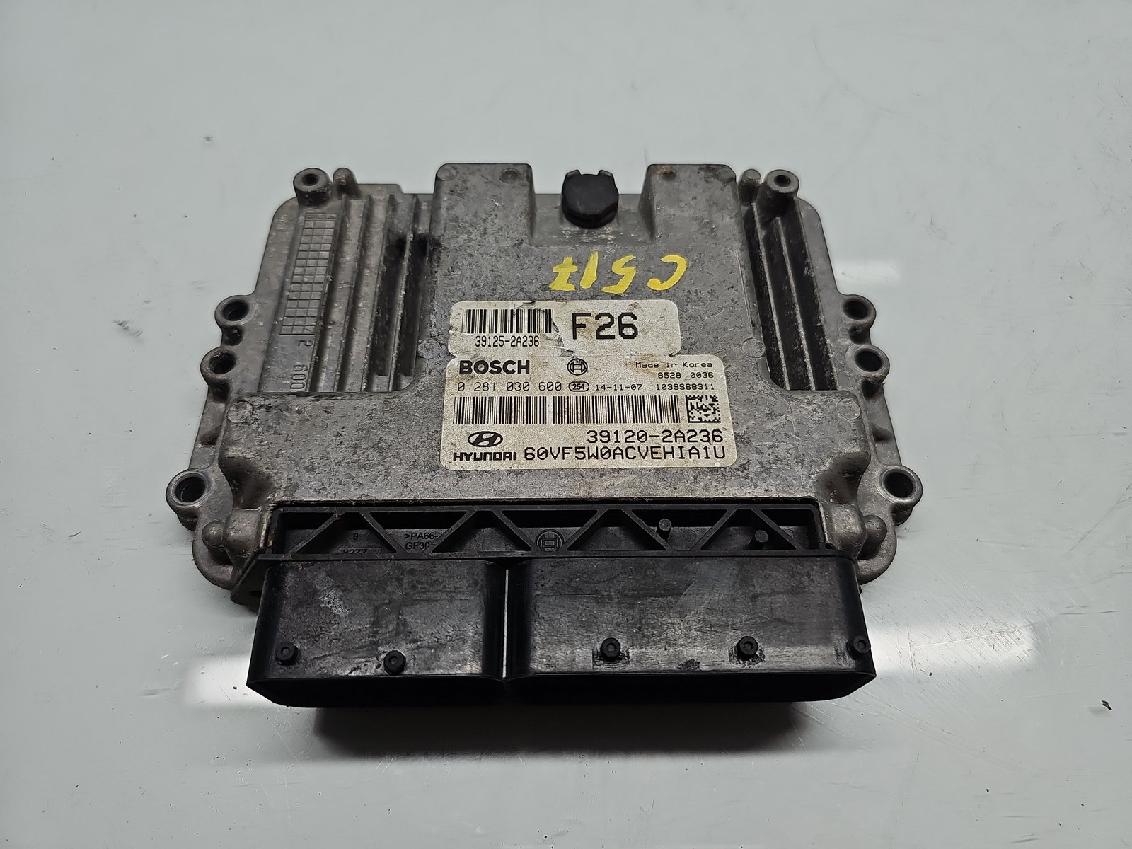 Calculator motor ECU Hyundai i40 Wagon [Fabr 2012-2019] 39120-2A236 1.7 CRDI D4FD 100KW / 136CP - imagine 1