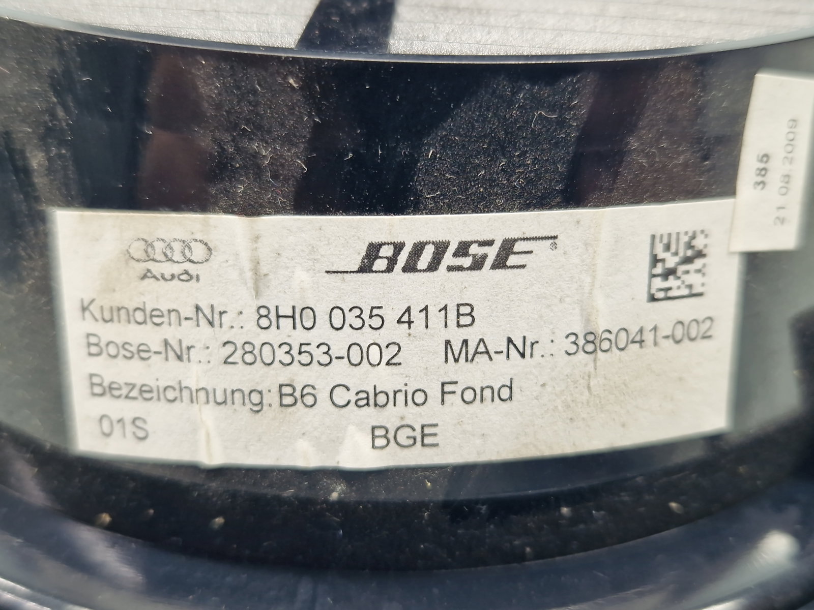 Boxa stanga spate AUDI A3 (8P1) [Fabr 2003-2012] 8H0035411B - imagine 4