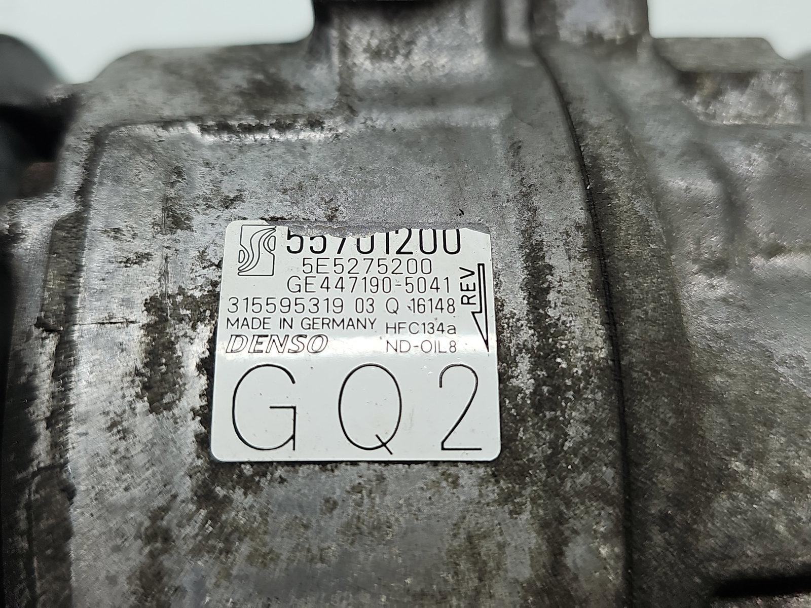 Compresor clima Opel Corsa D [Fabr 2006-2013] 555701200 1.4 Benz A14XER 74KW / 100CP - imagine 6