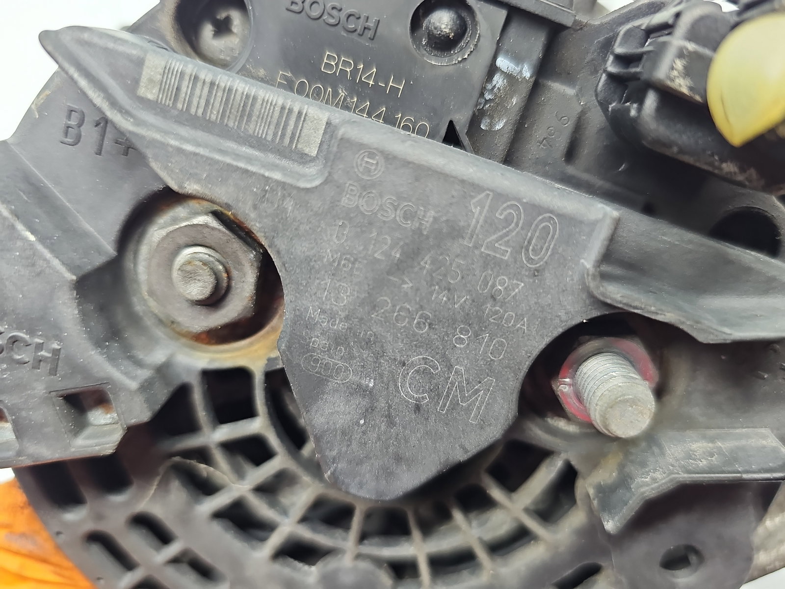 Alternator Opel Corsa D [Fabr 2006-2013] 13266810 1.4 Benz A14XER 74KW / 100CP - imagine 5