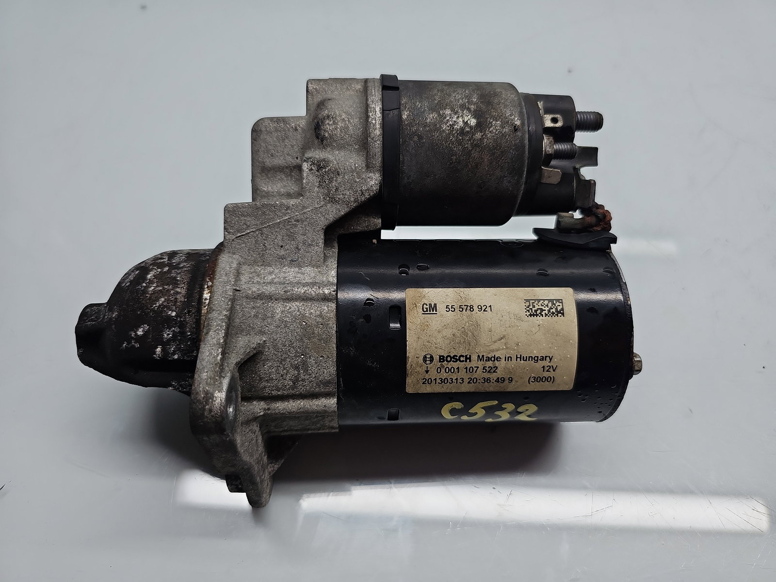 Electromotor Opel Corsa D [Fabr 2006-2013] 55578921 1.4 Benz A14XER 74KW / 100CP - imagine 1