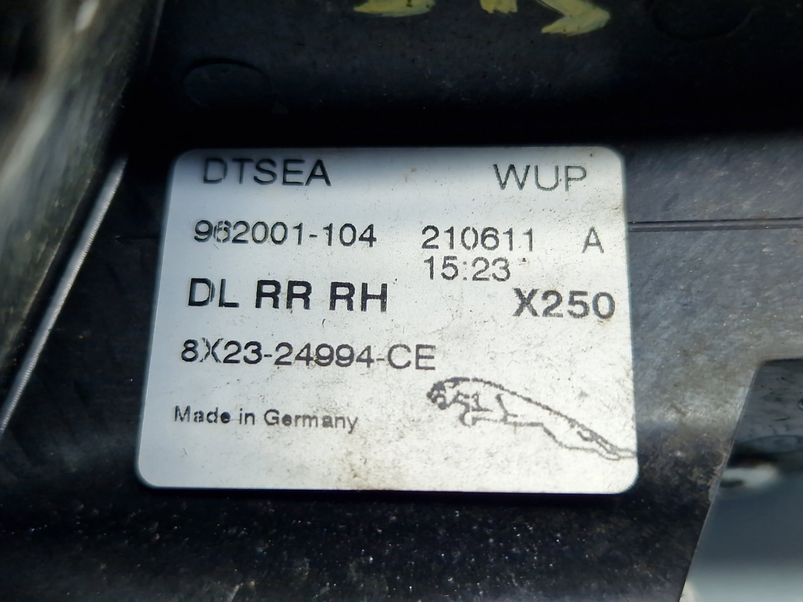 Broasca usa dreapta spate Jaguar XF (X250) [Fabr 2008-2015] Facelift 8X23-24994-CE - imagine 5