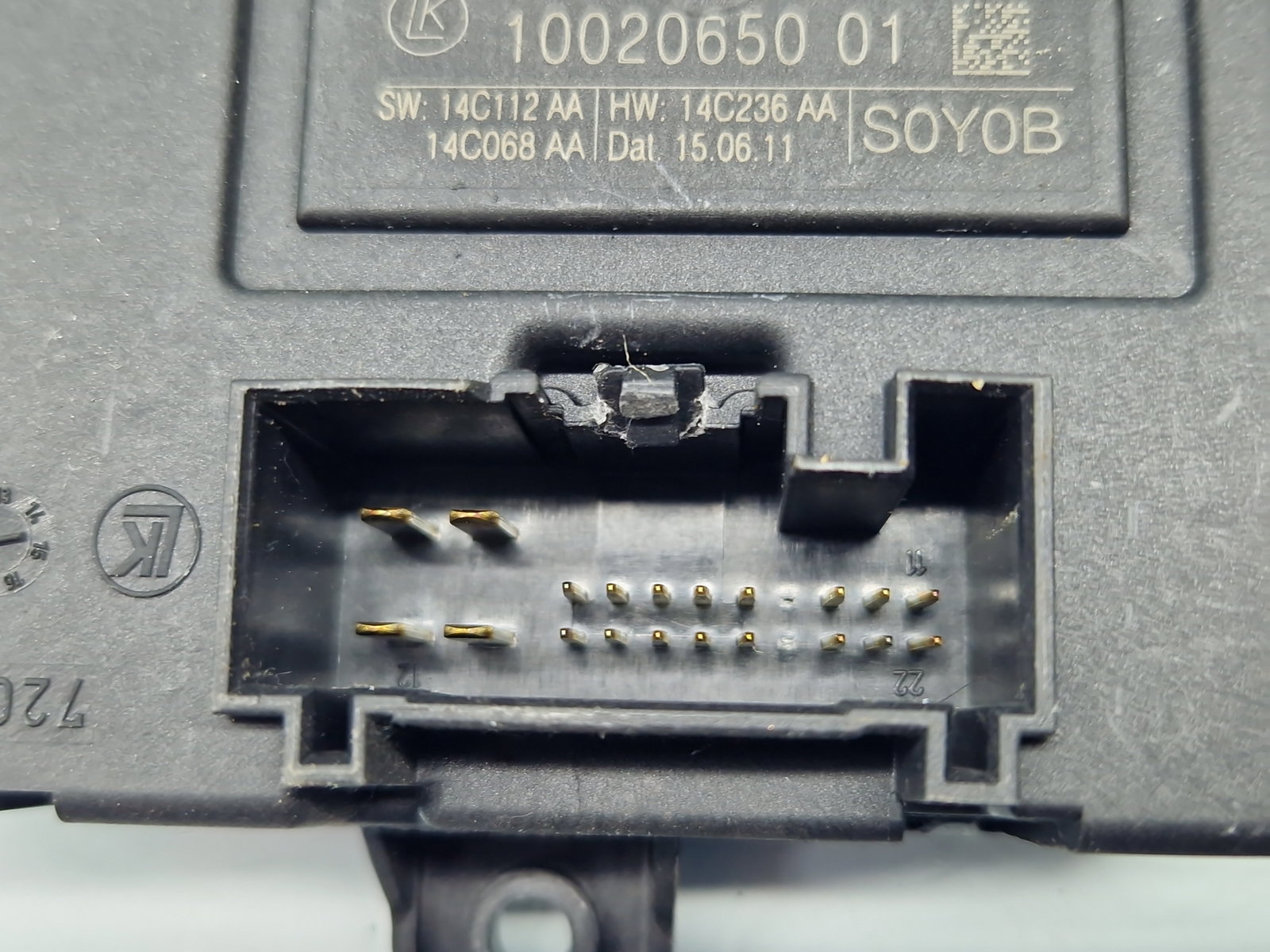 Modul confort Jaguar XF (X250) [Fabr 2008-2015] Facelift BH4214D620 - imagine 3