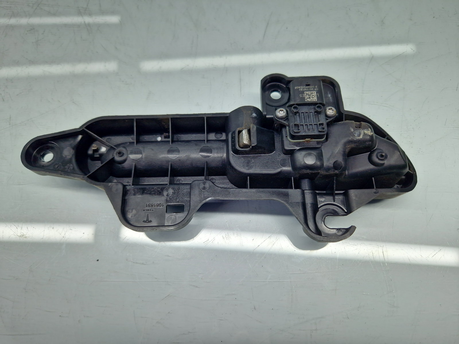 Maner usa stanga fata TESLA Model 3 [Fabr 2020-2025] Pearl White - imagine 2