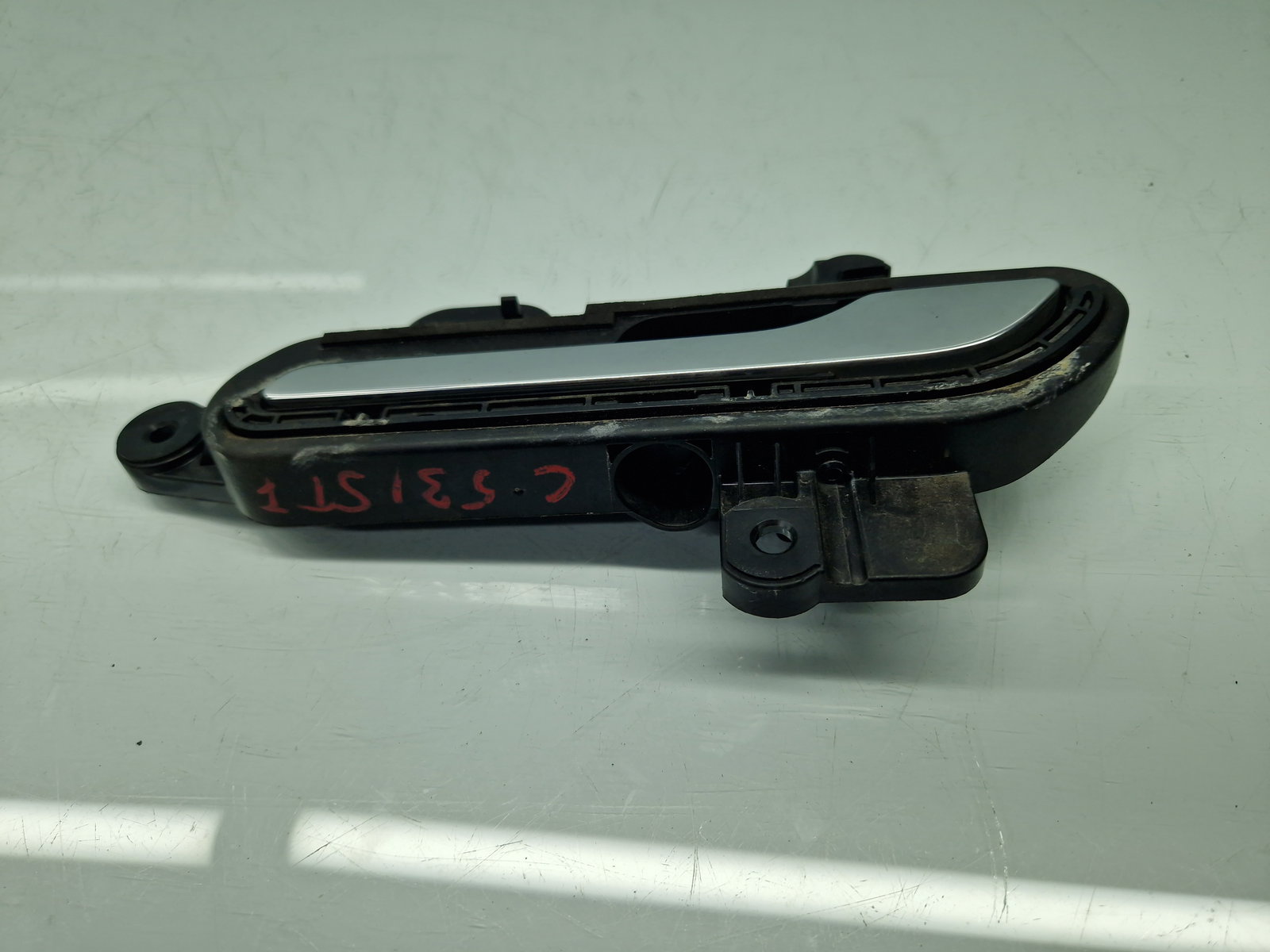 Maner usa stanga fata TESLA Model 3 [Fabr 2020-2025] Pearl White - imagine 4