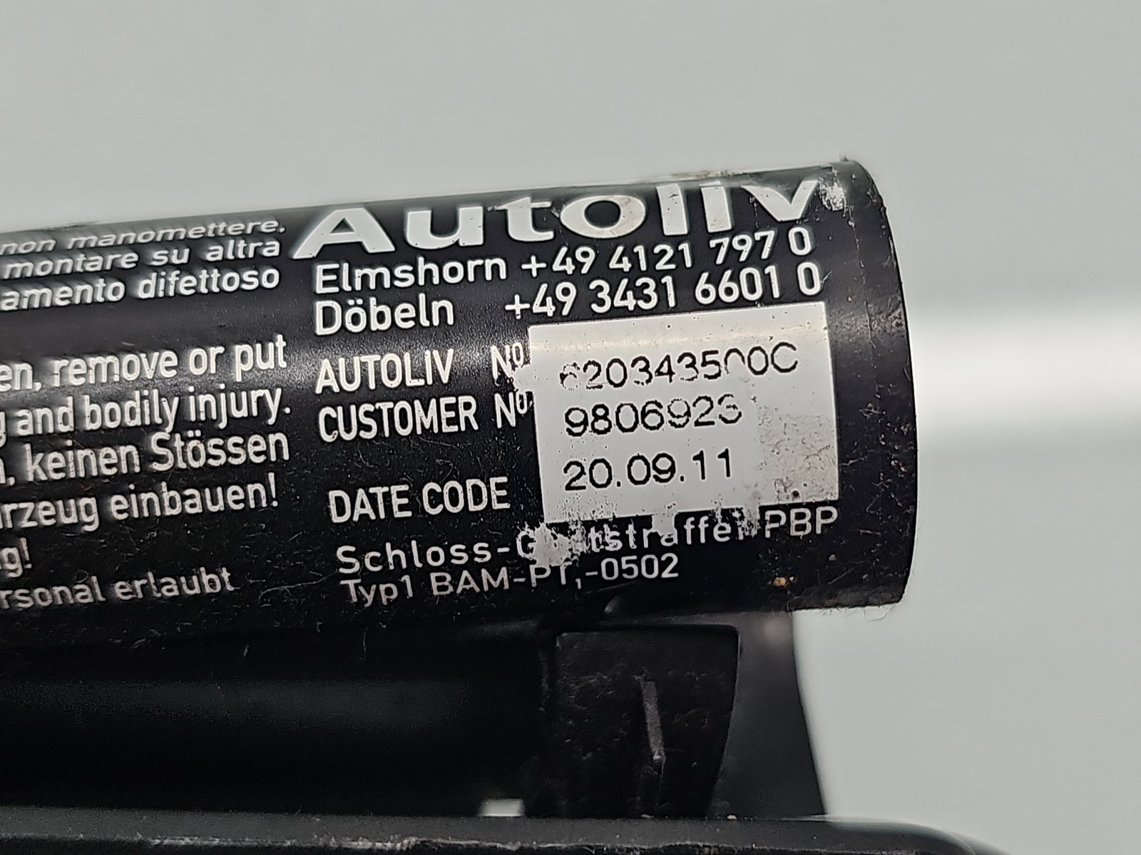 Capsa centura stanga fata MINI Countryman (R60) [Fabr 2010-2016] 98062931 - imagine 5