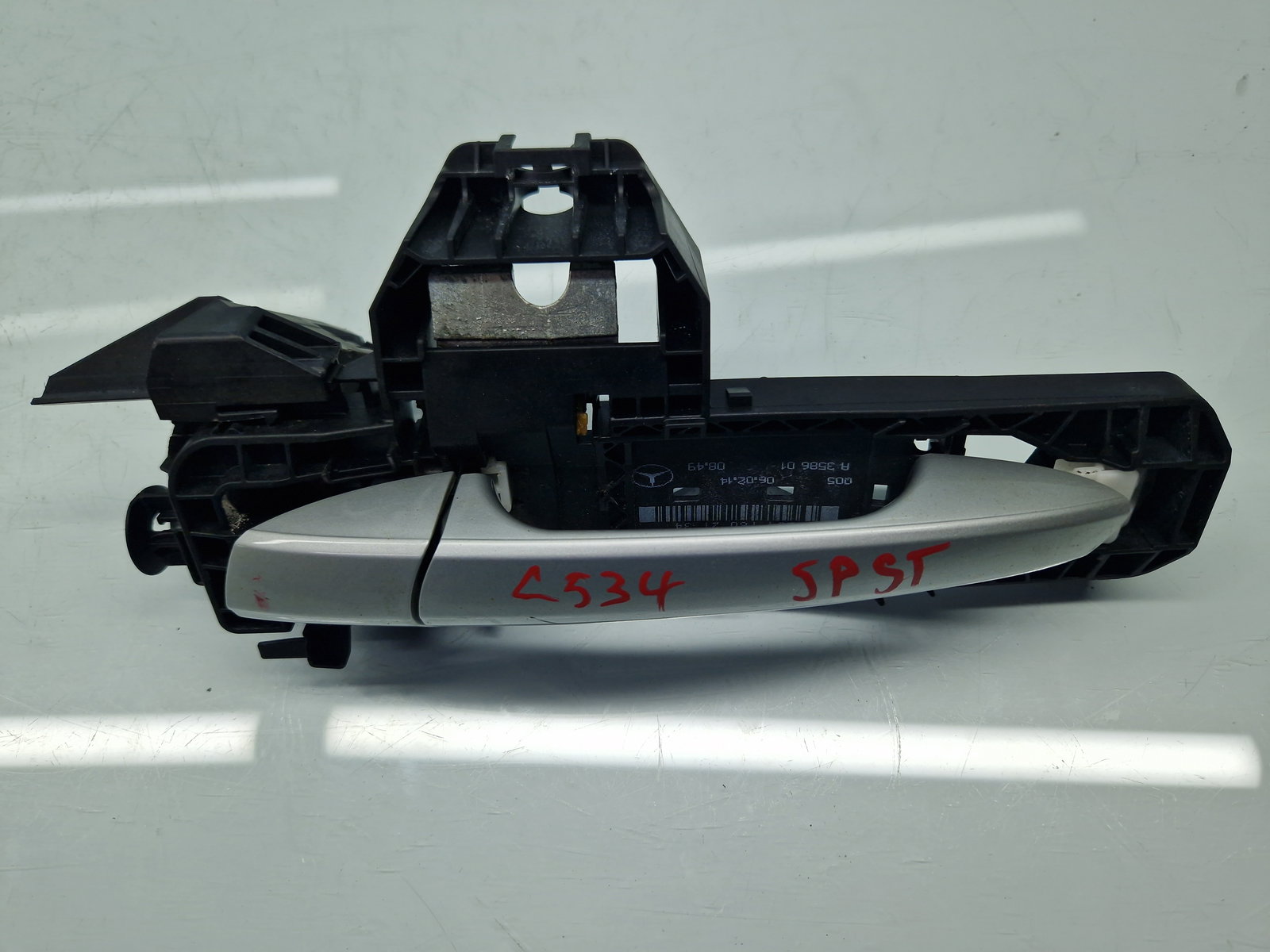 Maner usa stanga spate Mercedes Clasa A (W176) [Fabr 2012-2018] 761 Polar Silver - imagine 1