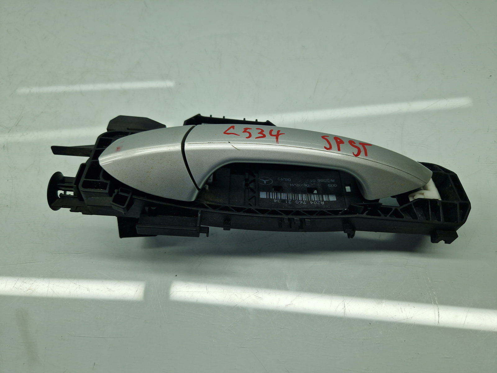 Maner usa stanga spate Mercedes Clasa A (W176) [Fabr 2012-2018] 761 Polar Silver - imagine 2