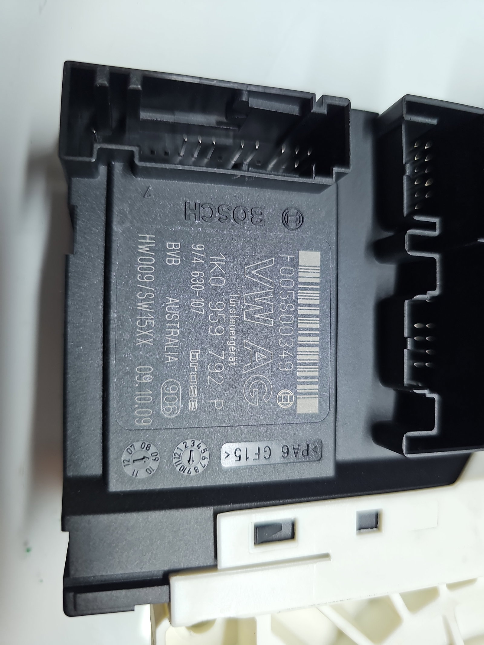 Motoras geam stanga fata Volkswagen Passat CC (357) [Fabr 2008-2012] 1K0959792P - imagine 5