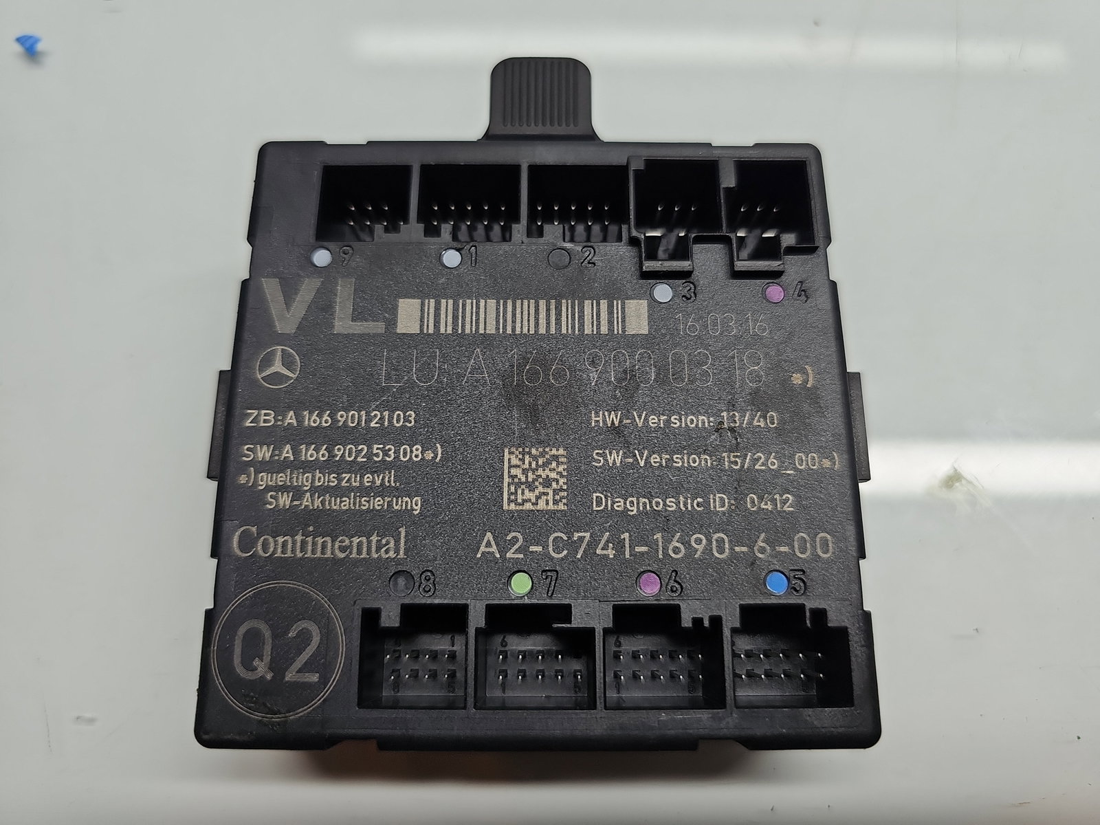 Modul confort Mercedes Clasa A (W176) [Fabr 2012-2018] A1669000318 - imagine 2