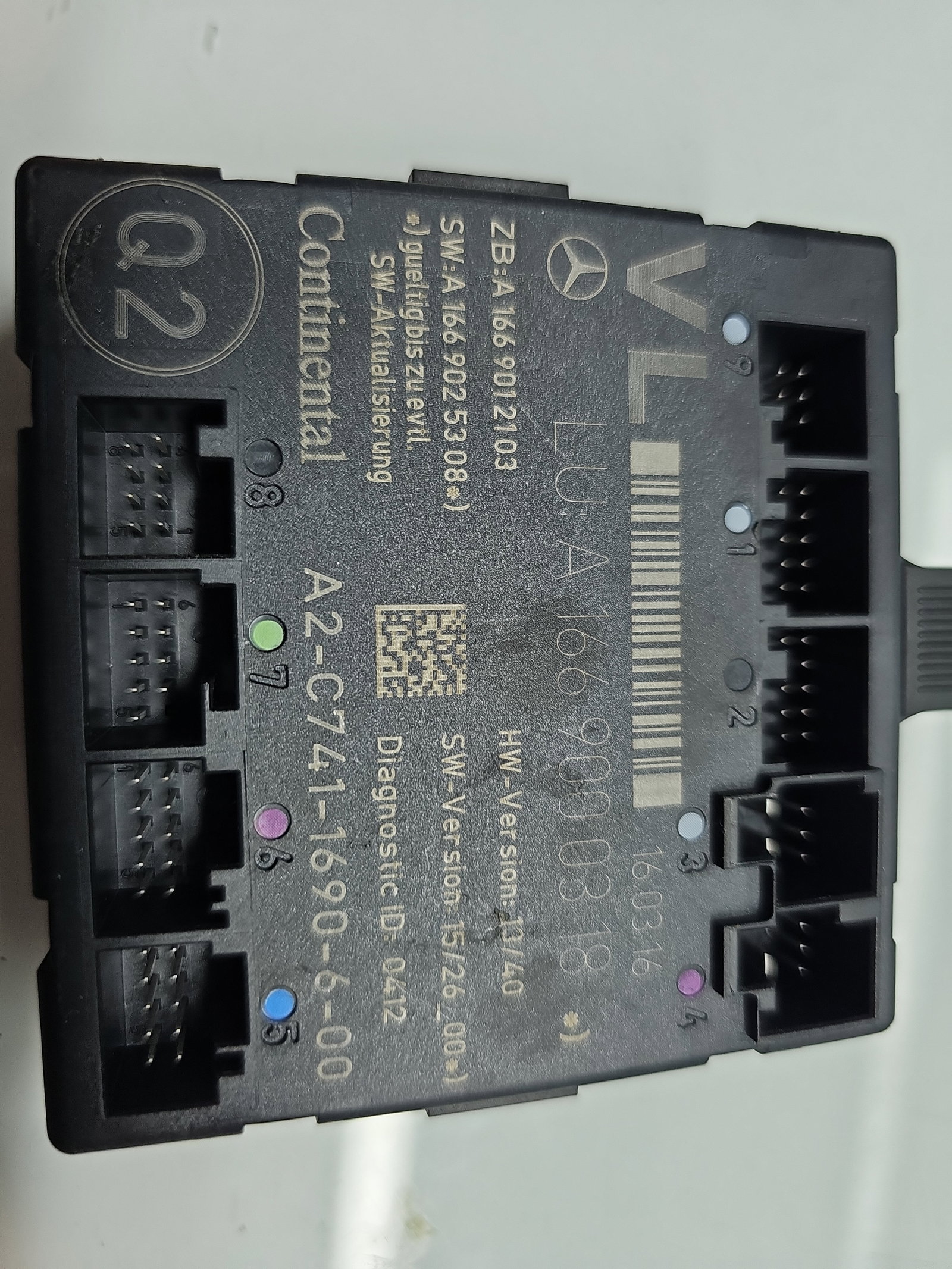 Modul confort Mercedes Clasa A (W176) [Fabr 2012-2018] A1669000318 - imagine 4