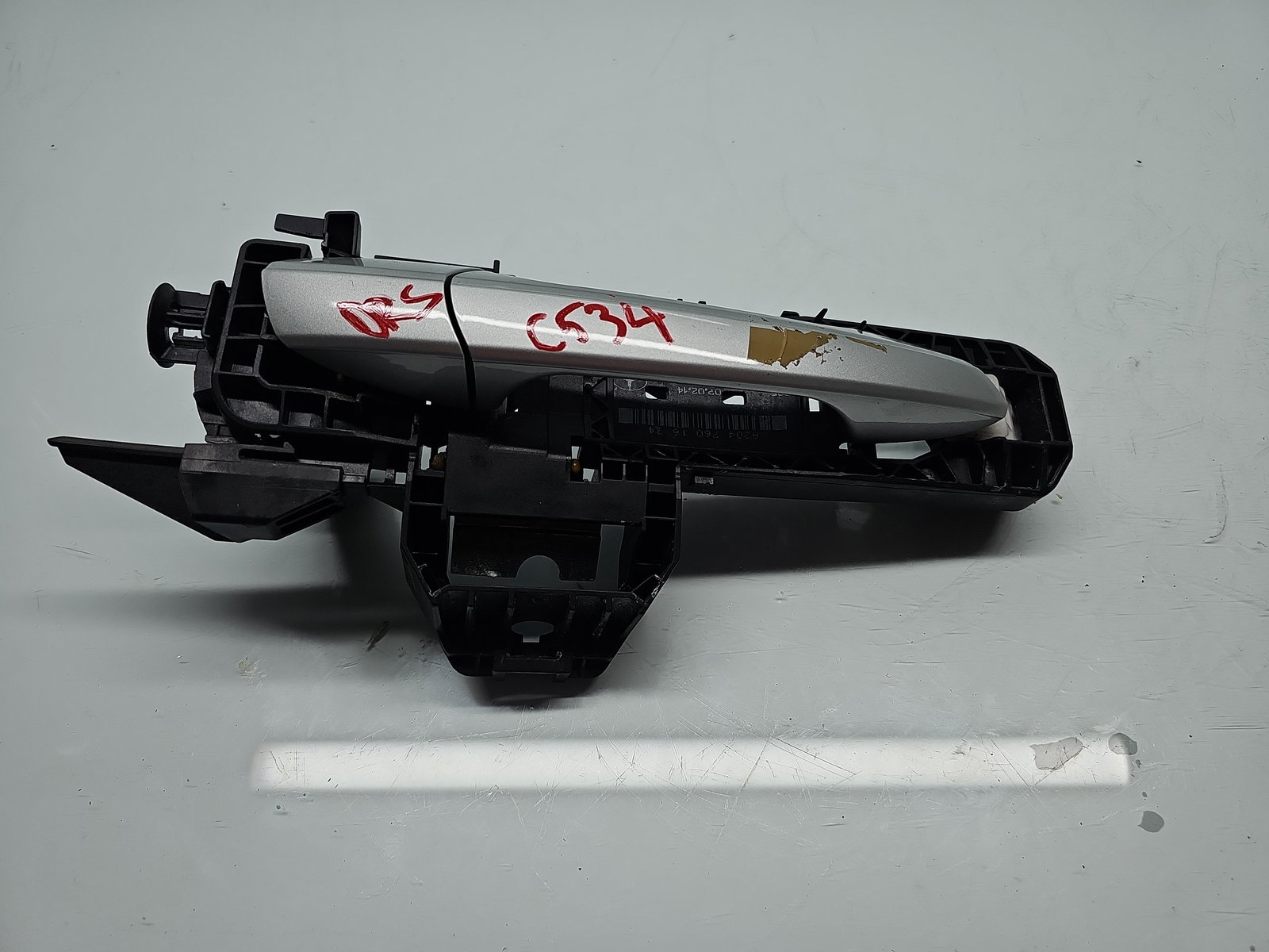 Maner usa dreapta spate Mercedes Clasa A (W176) [Fabr 2012-2018] 761 Polar Silver - imagine 1