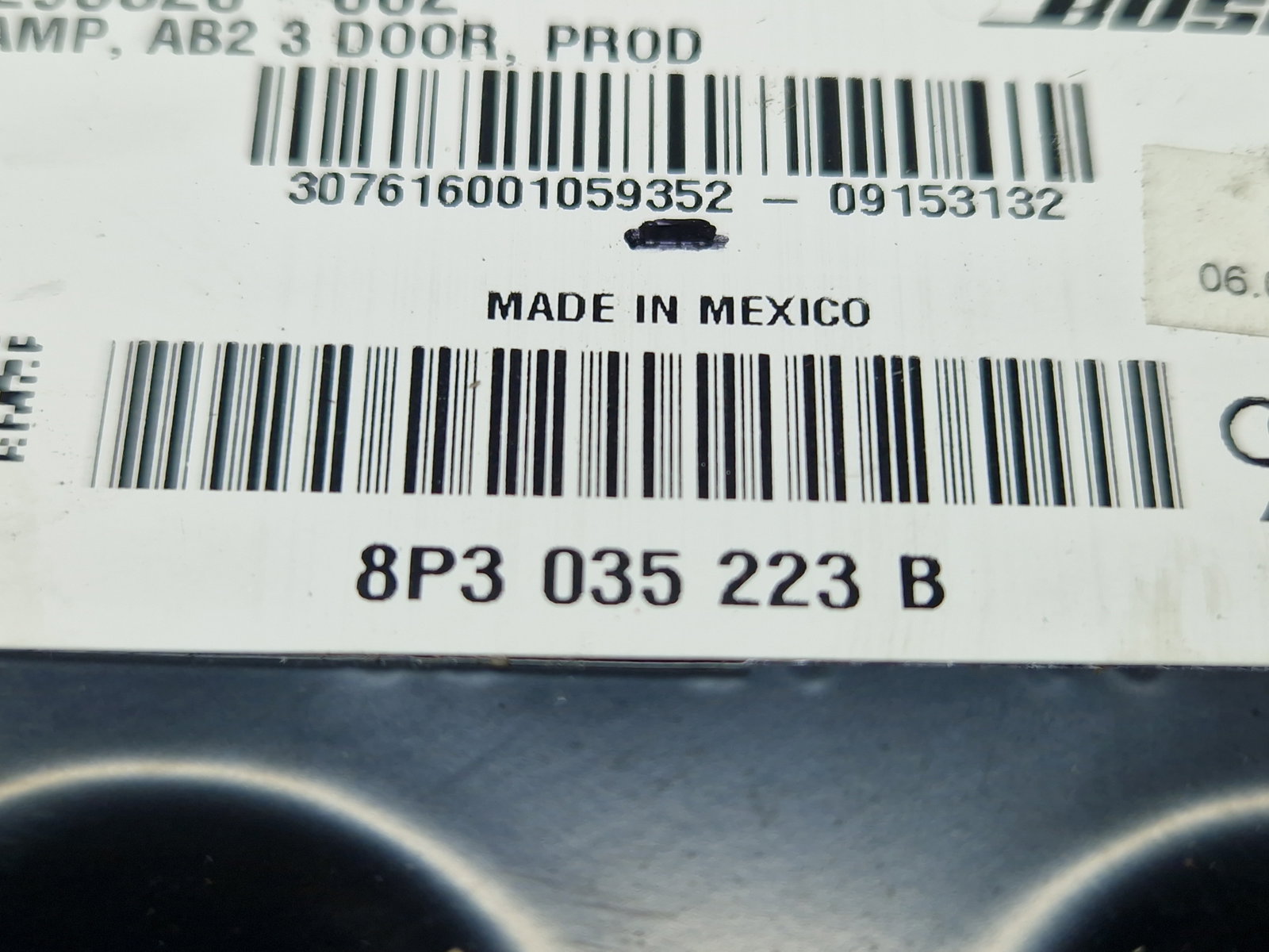 Amplificator audio AUDI A3 (8P1) [Fabr 2003-2012] 8P3035223B - imagine 4