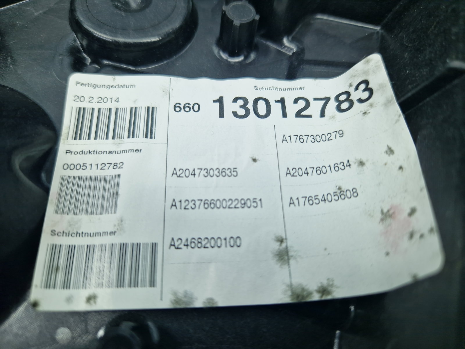 Macara electrica geam dreapta spate Mercedes Clasa A (W176) [Fabr 2012-2018] A1767300279 - imagine 4