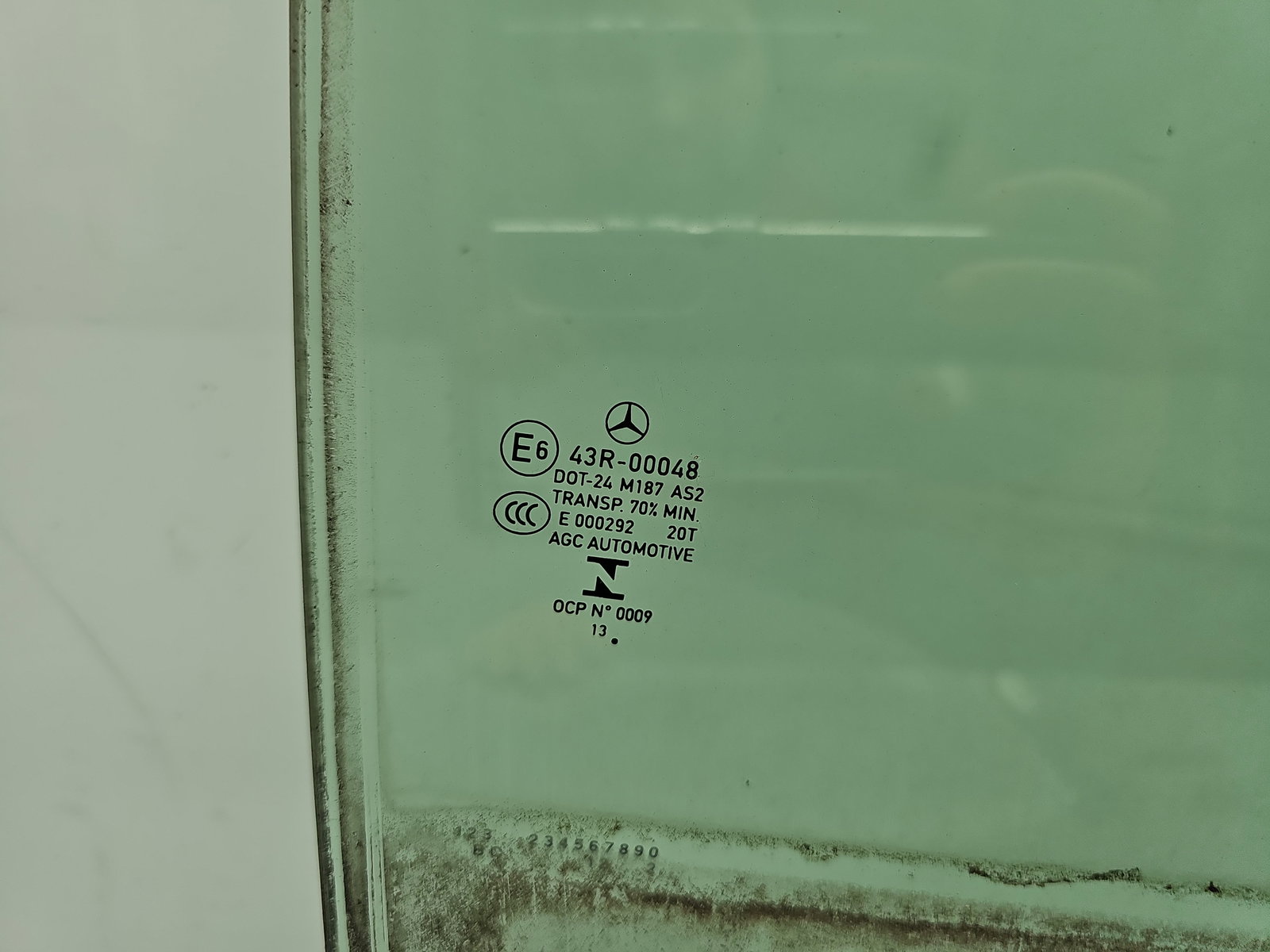 Geam usa dreapta spate Mercedes Clasa A (W176) [Fabr 2012-2018] OEM - imagine 2