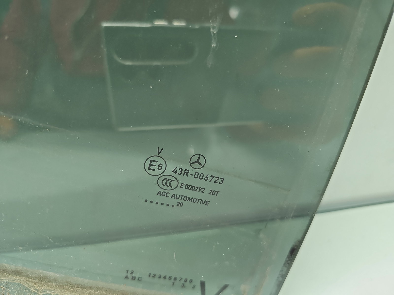 Geam usa dreapta spate Mercedes Clasa A (W177) [Fabr 2019-2024] Berlina AMG OEM - imagine 2