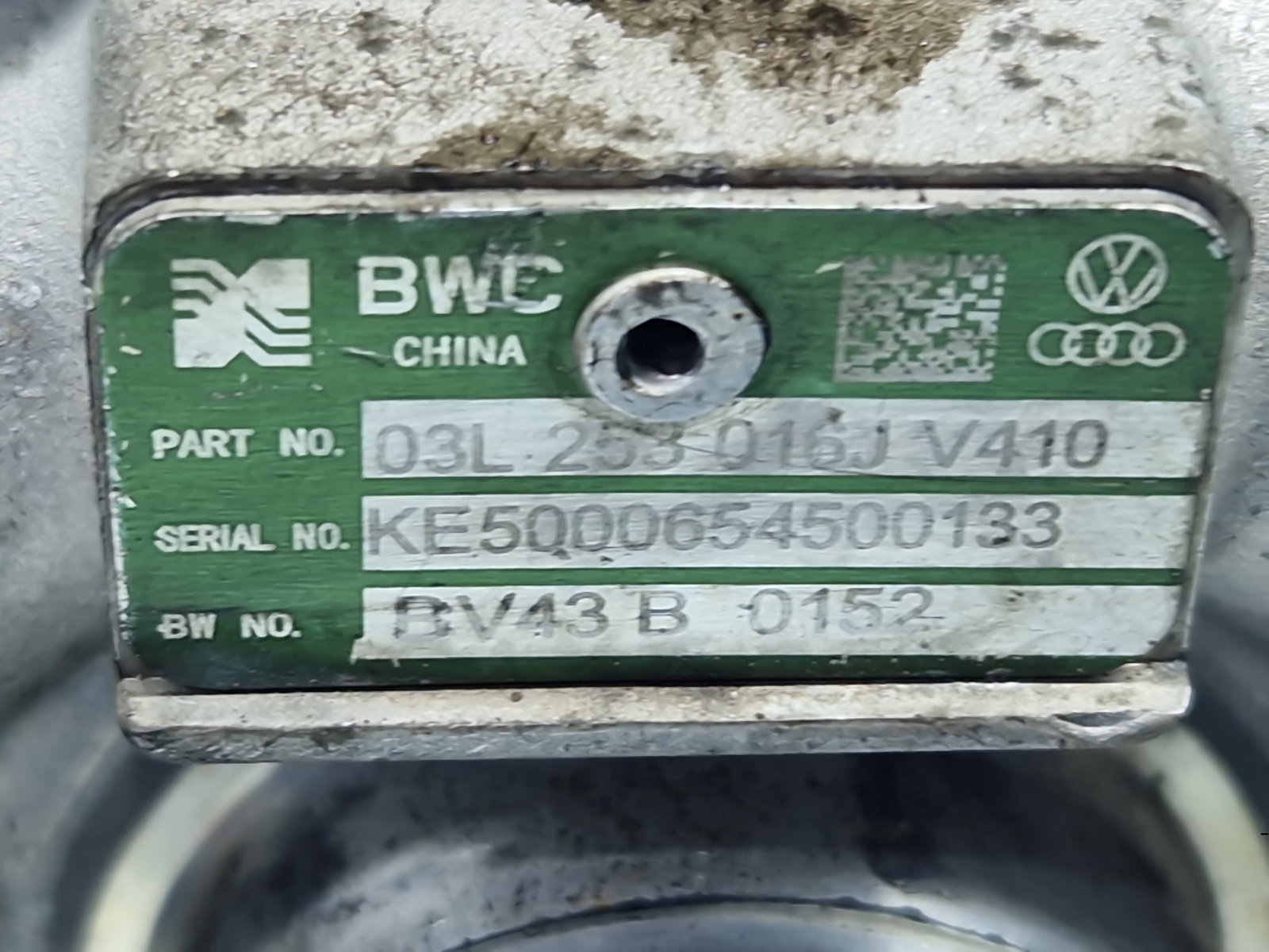 Turbina Volkswagen Passat CC (357) [Fabr 2008-2012] 03L253016J 2.0 TDI CBAB 103KW / 140CP - imagine 6