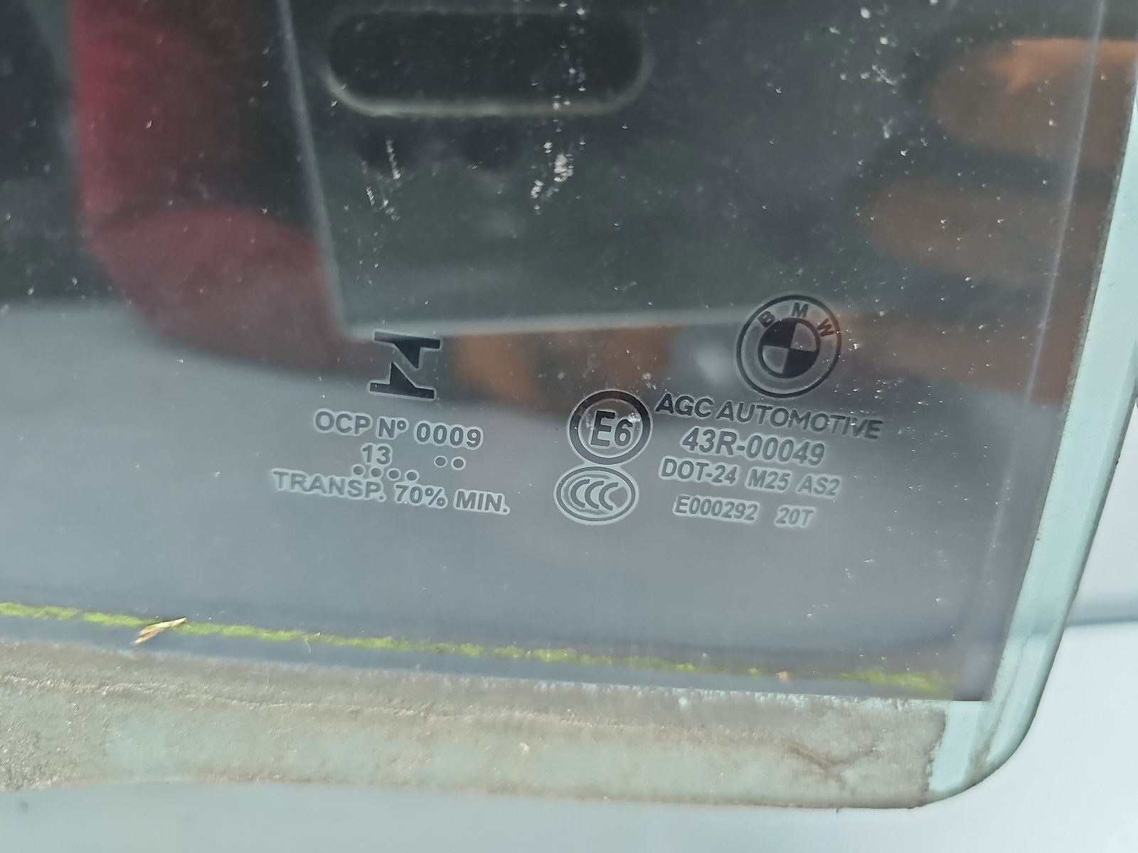 Geam usa dreapta spate Bmw 5 (F10) [Fabr 2011-2016] Berlina Facelift OEM - imagine 2