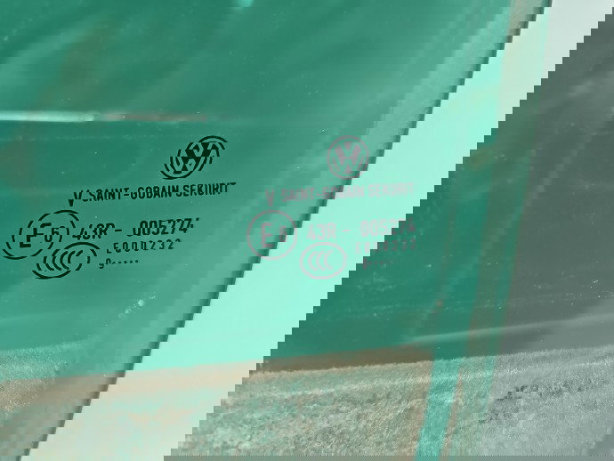 Geam usa stanga spate Volkswagen Passat CC (357) [Fabr 2008-2012] OEM