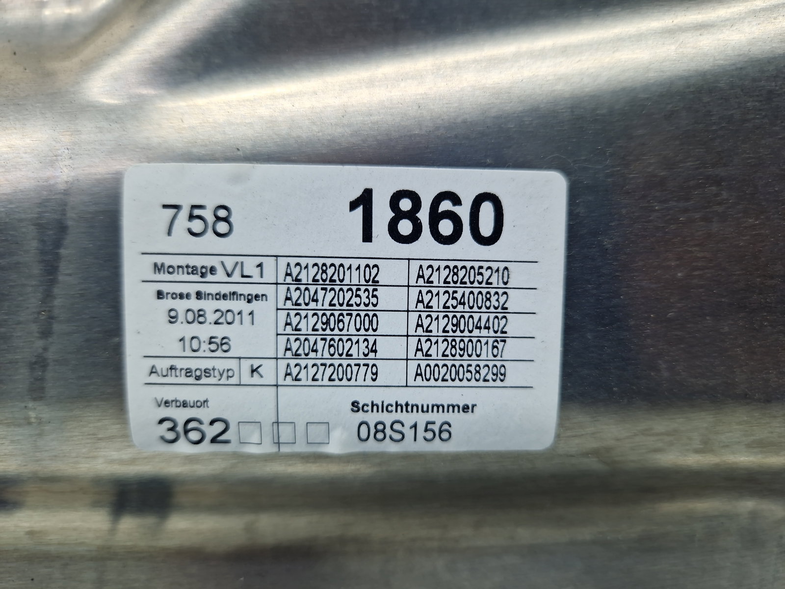 Macara electrica geam stanga fata Mercedes Clasa E (W212) [Fabr 2009-2016] Break AMG A2128201102 - imagine 4