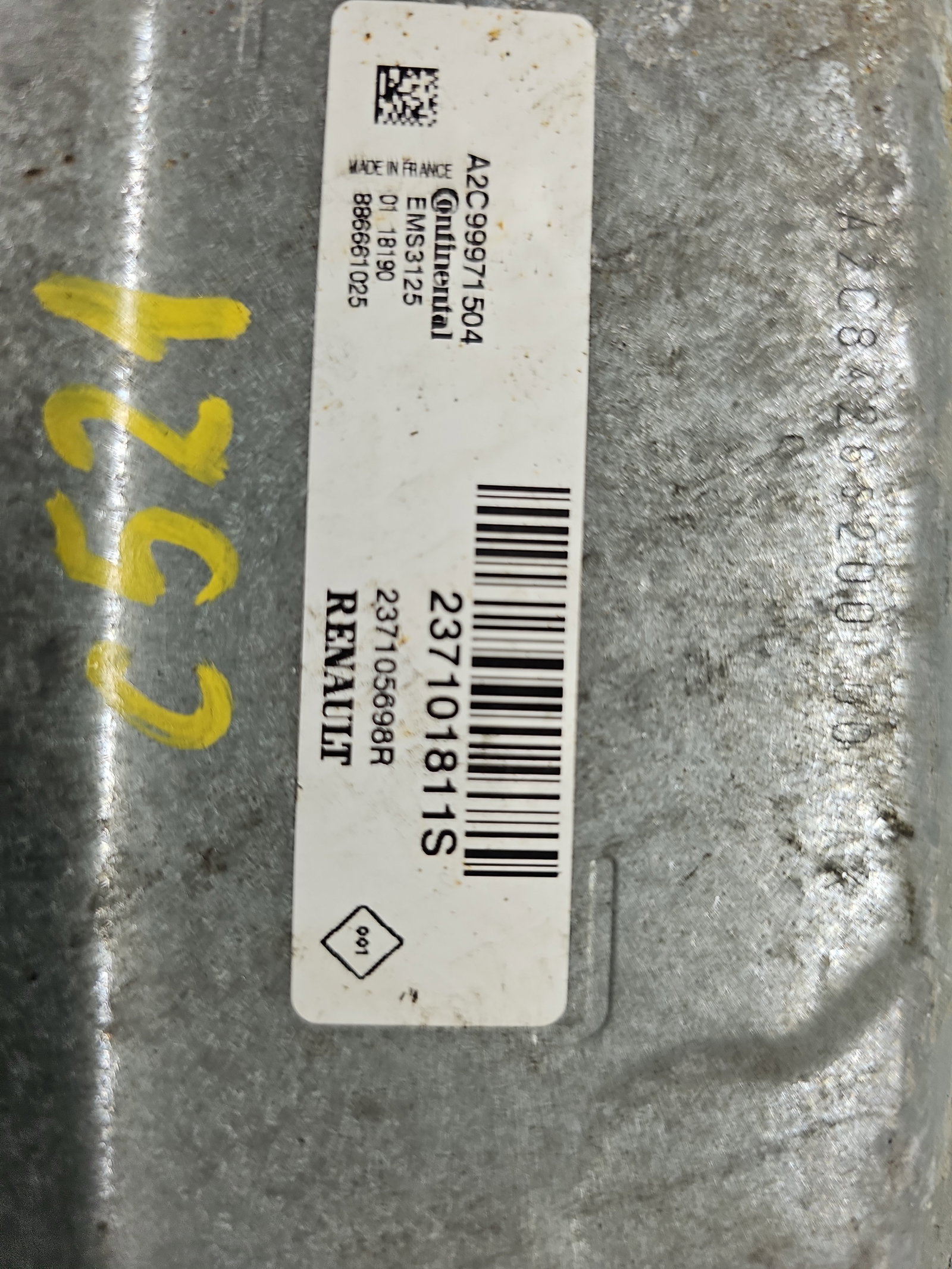 Calculator motor ECU Dacia Duster 2 [Fabr 2017-2023] 237101811S 1.5 DCI K9K872 85KW / 115CP - imagine 4