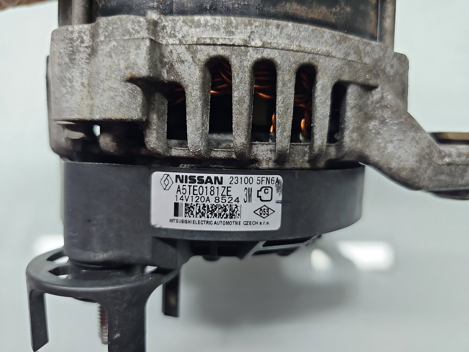 Alternator Dacia Duster 2 [Fabr 2017-2023] A5TE0181ZE 1.5 DCI K9K872 85KW / 115CP - imagine 6