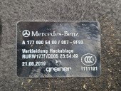 Polita portbagaj Mercedes Clasa A (W177) [Fabr 2019-2024] A1776905400