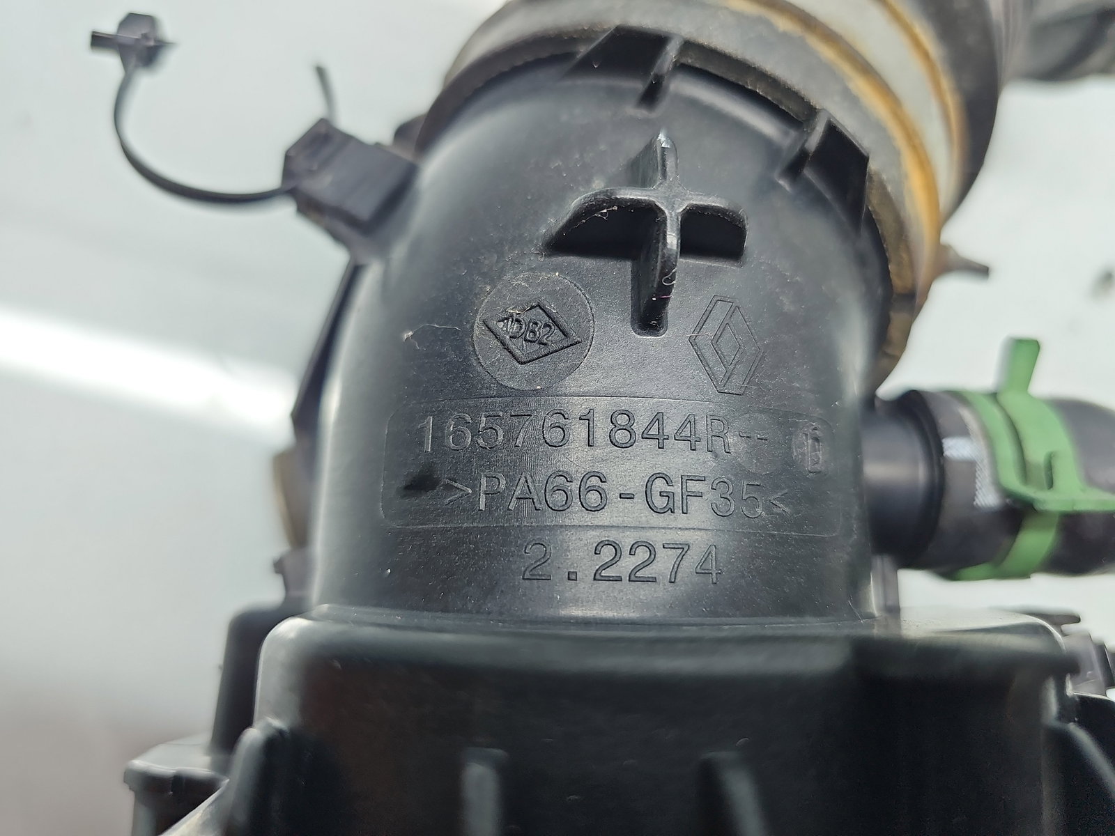 Tub admisie aer Nissan X-Trail (T32) [Fabr 2013-prezent] 165761844R 1.6 DCi R9M413 96KW / 130CP - imagine 4