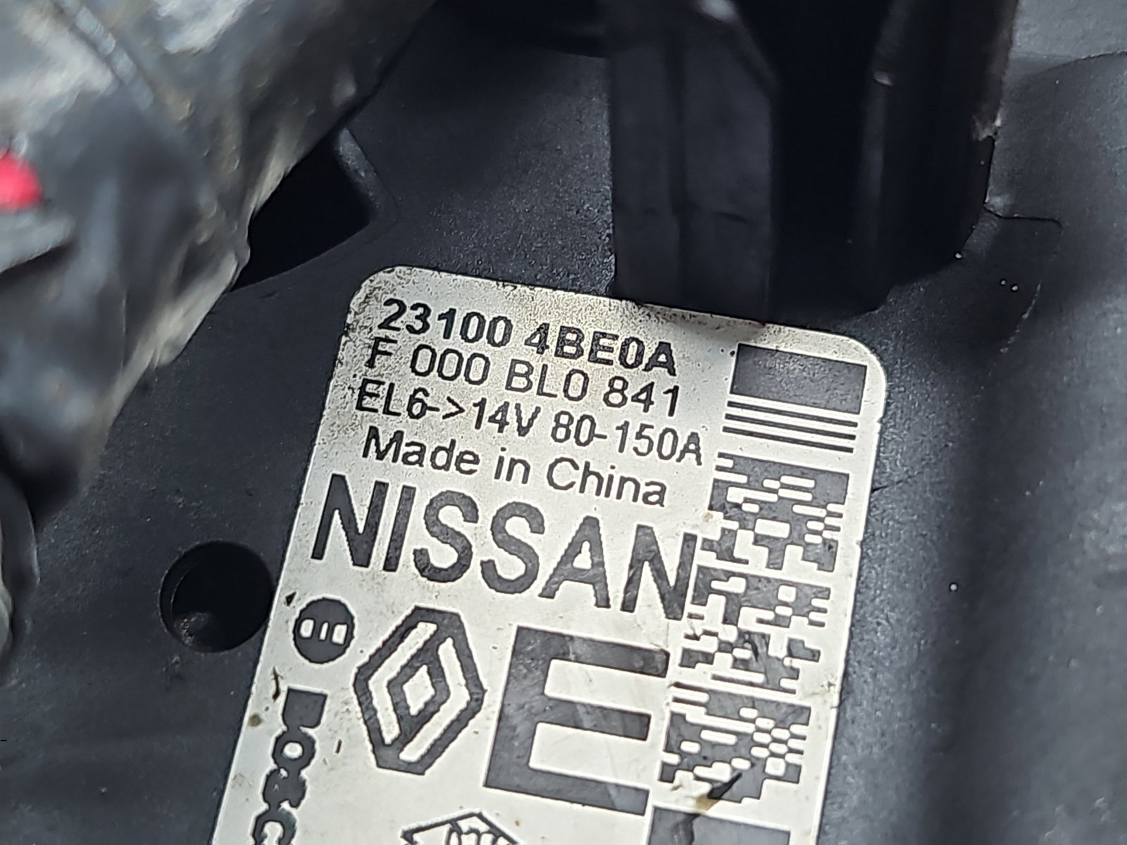 Alternator Nissan X-Trail (T32) [Fabr 2013-prezent] 23100-4BE0A 1.6 DCi R9M413 96KW / 130CP - imagine 5