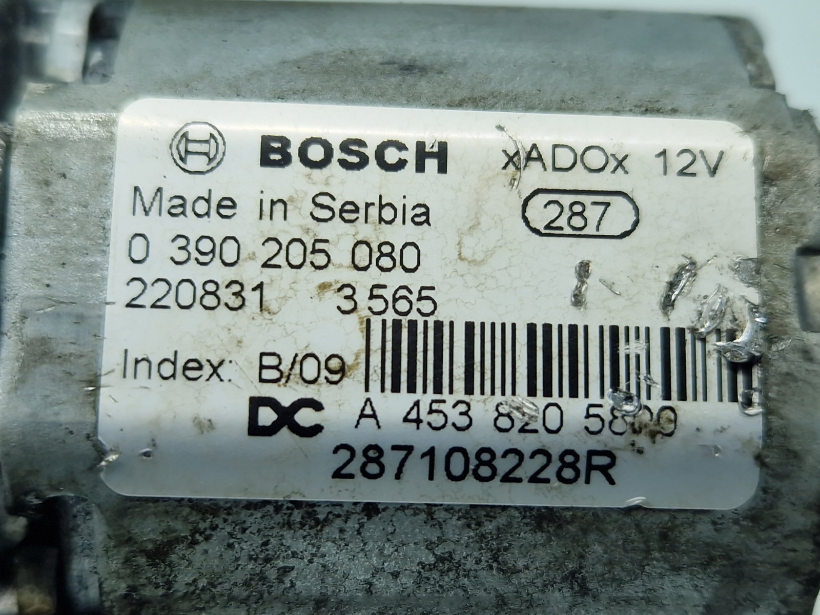 Motoras stergator haion Dacia Duster 2 [Fabr 2017-2023] 287108228R - imagine 5