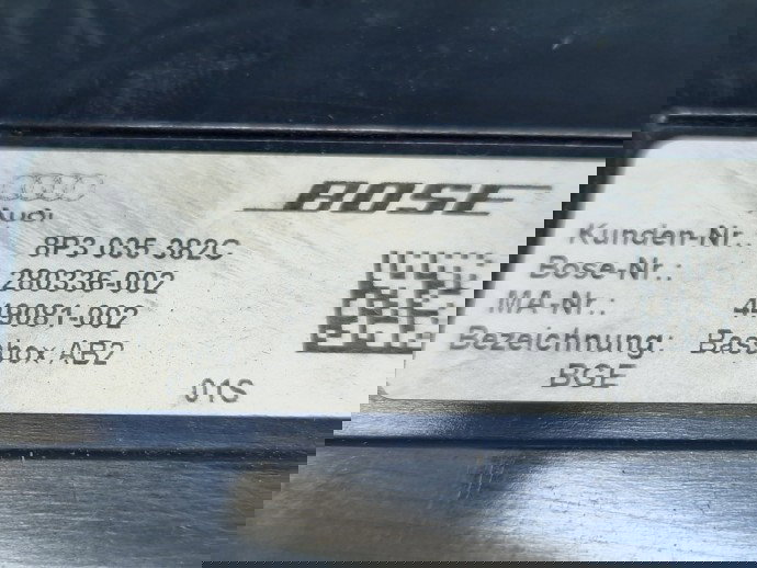 Subwoofer AUDI A3 (8P1) [Fabr 2003-2012] 8P3035382C