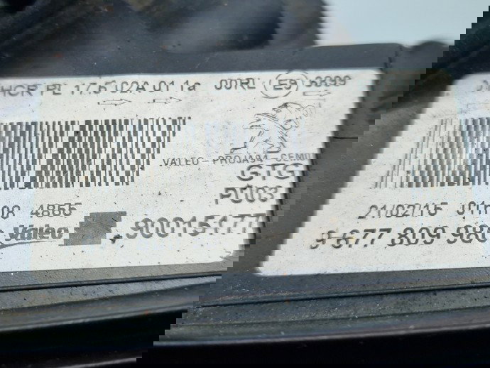 Far stanga PEUGEOT 2008 [Fabr 2013-prezent] 9677809980