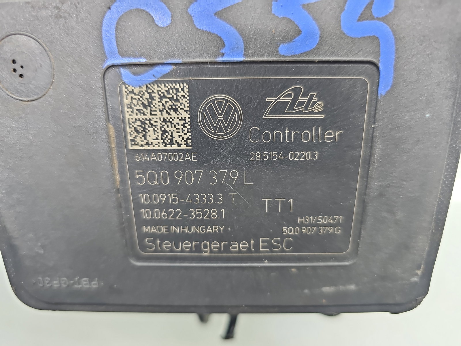 Pompa ABS AUDI A3 (8VS) [Fabr 2013-prezent] 5Q0907379L 1.4 TFSI CZEA 110KW / 150CP - imagine 4