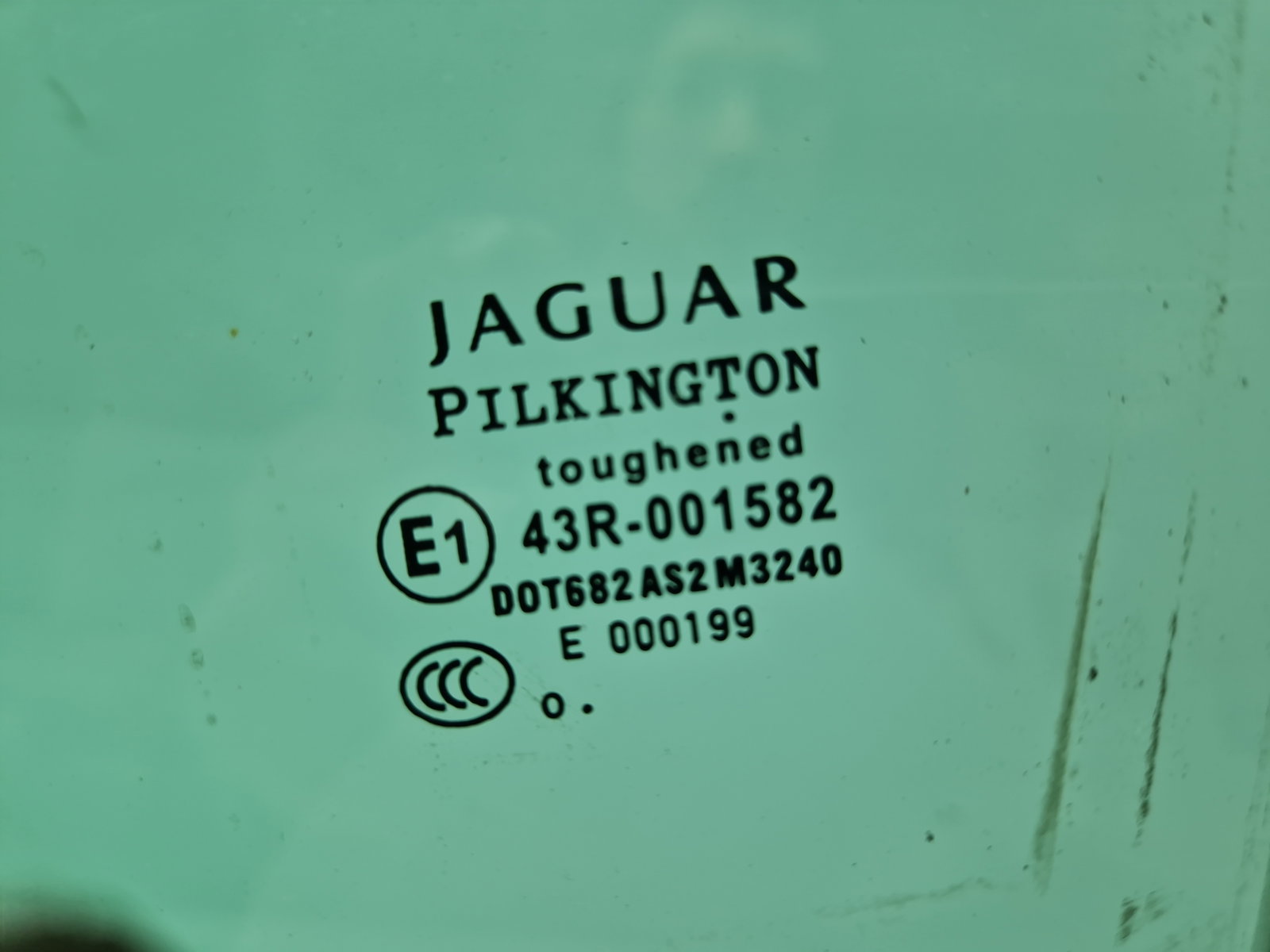 Geam usa stanga spate Jaguar XF (X250) [Fabr 2008-2015] Facelift OEM - imagine 2