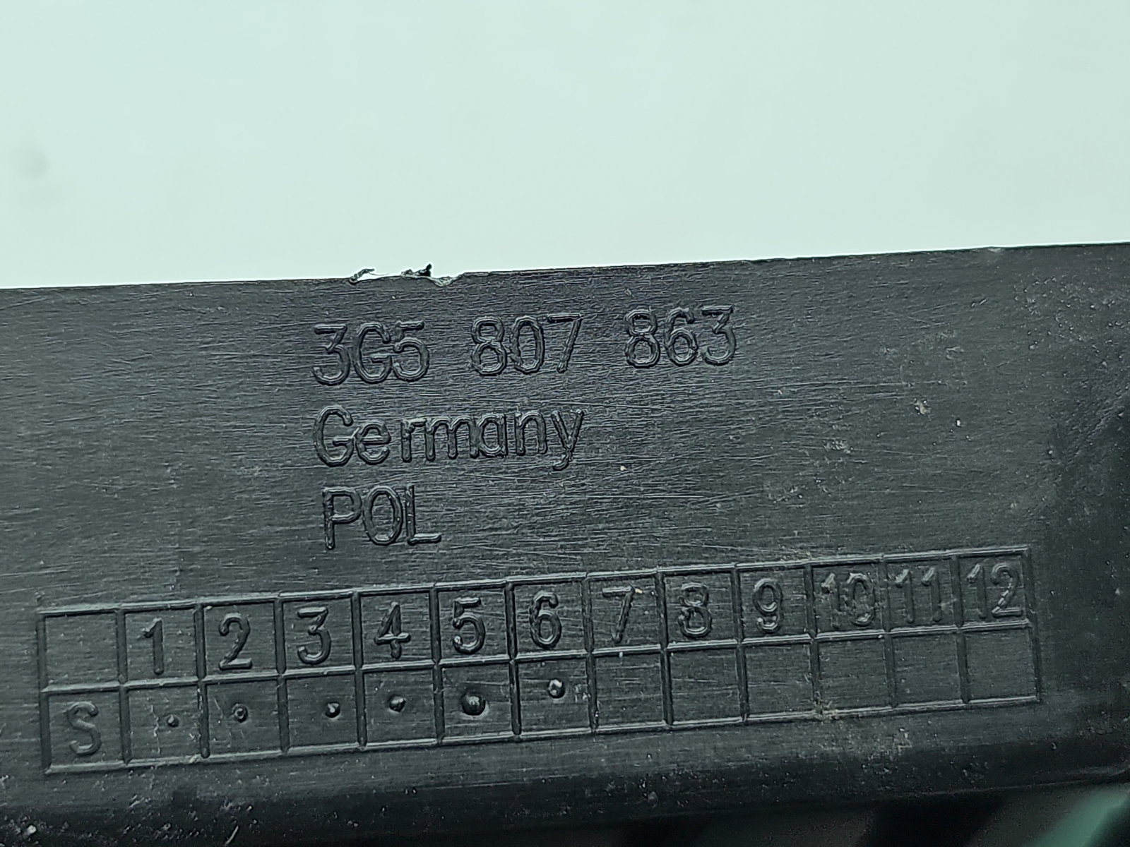 Suport central bara spate Volkswagen Passat B8 (3G2) [Fabr 2015-prezent] 3G5807863 - imagine 4