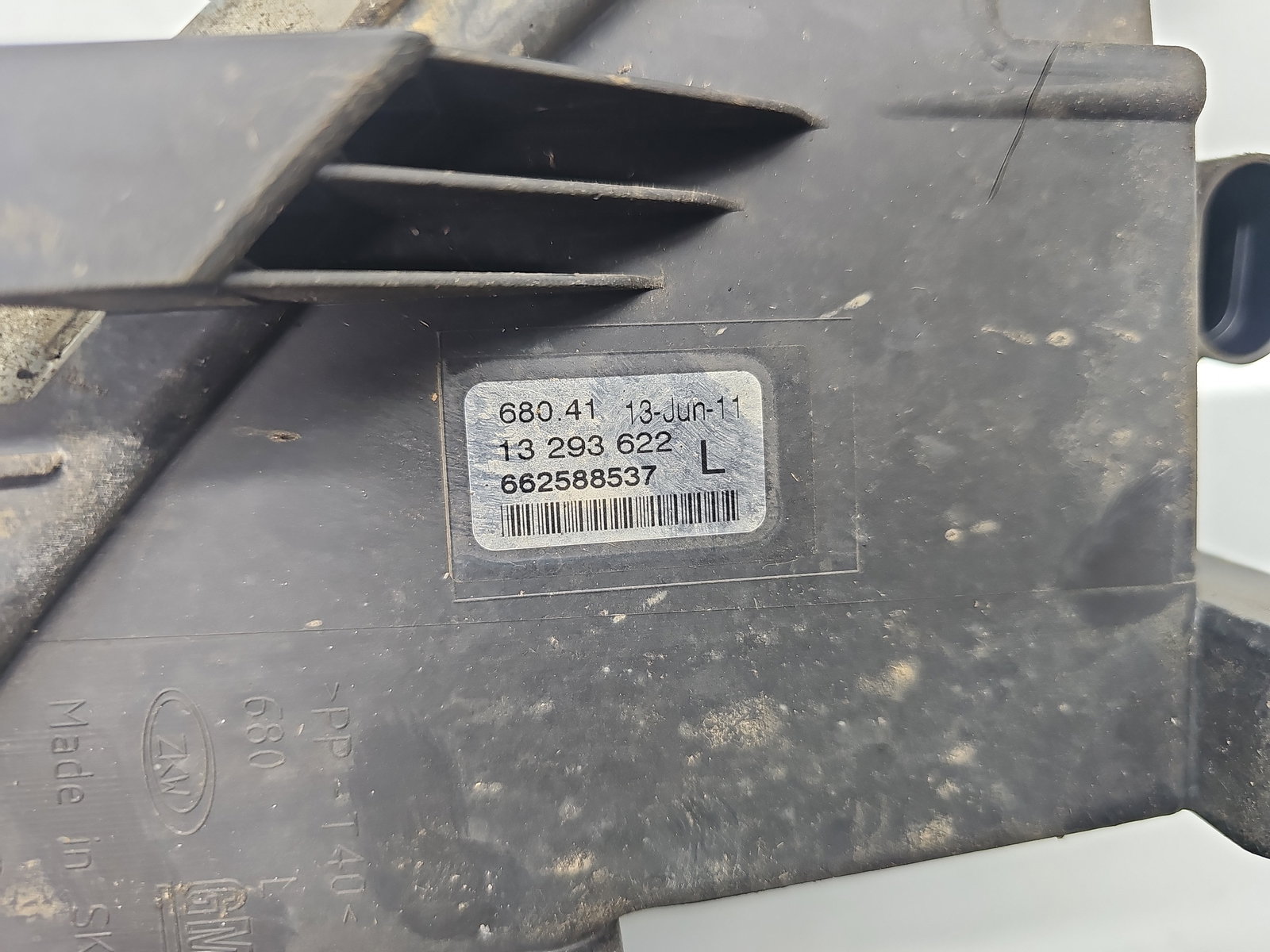 Proiector ceata stanga Opel Astra J [Fabr 2009-2015] 13293622 - imagine 4