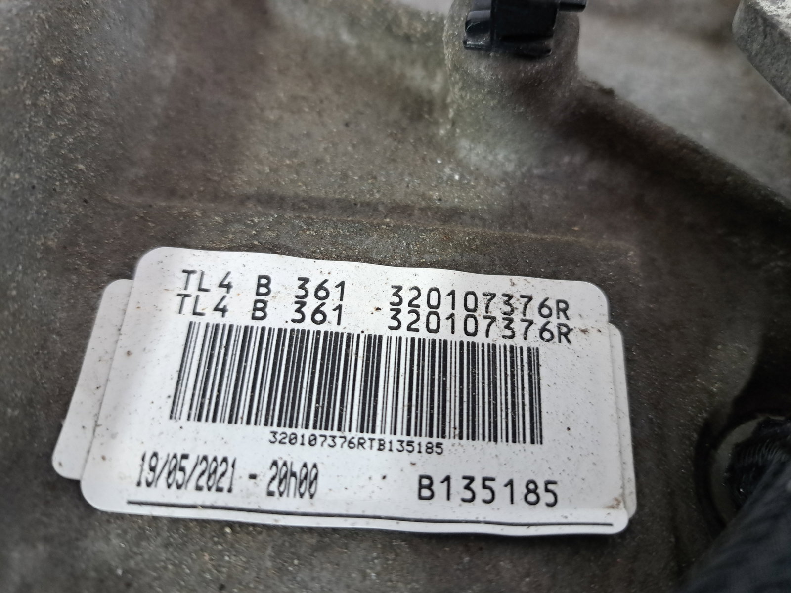 Cutie viteze manuala 6 trepte Dacia Duster 2 [Fabr 2017-2023] 1.5 DCI K9K872 TL4 B361 320107376R 85KW / 115CP - imagine 6