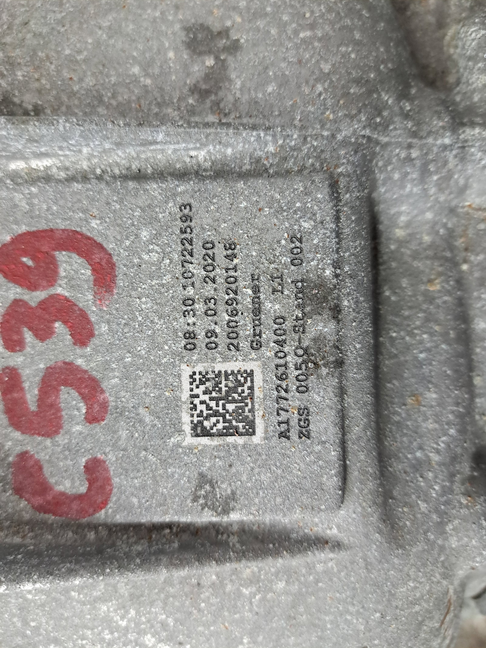 Cutie viteze manuala 6 trepte Mercedes Clasa A (W177) [Fabr 2019-2024] 1.4 Benz 282914 A1772610400 120KW / 163CP - imagine 7