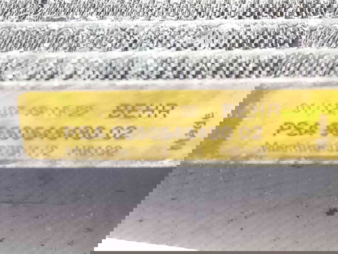 Radiator clima 9650545480 Peugeot 307 [Fabr 2000-2008] 1.6 HDI