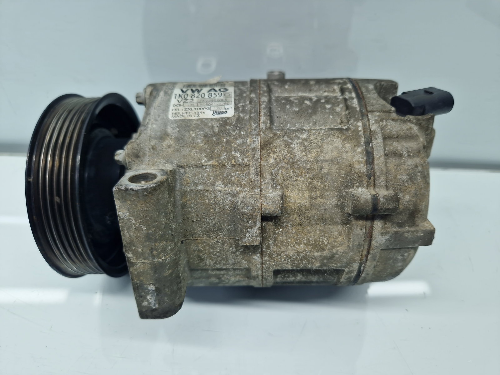 Compresor clima Volkswagen Jetta 3 (1K2) [Fabr 2005-2010] 1K0820859D 1.6 Benz BSE 75KW / 102CP - imagine 2