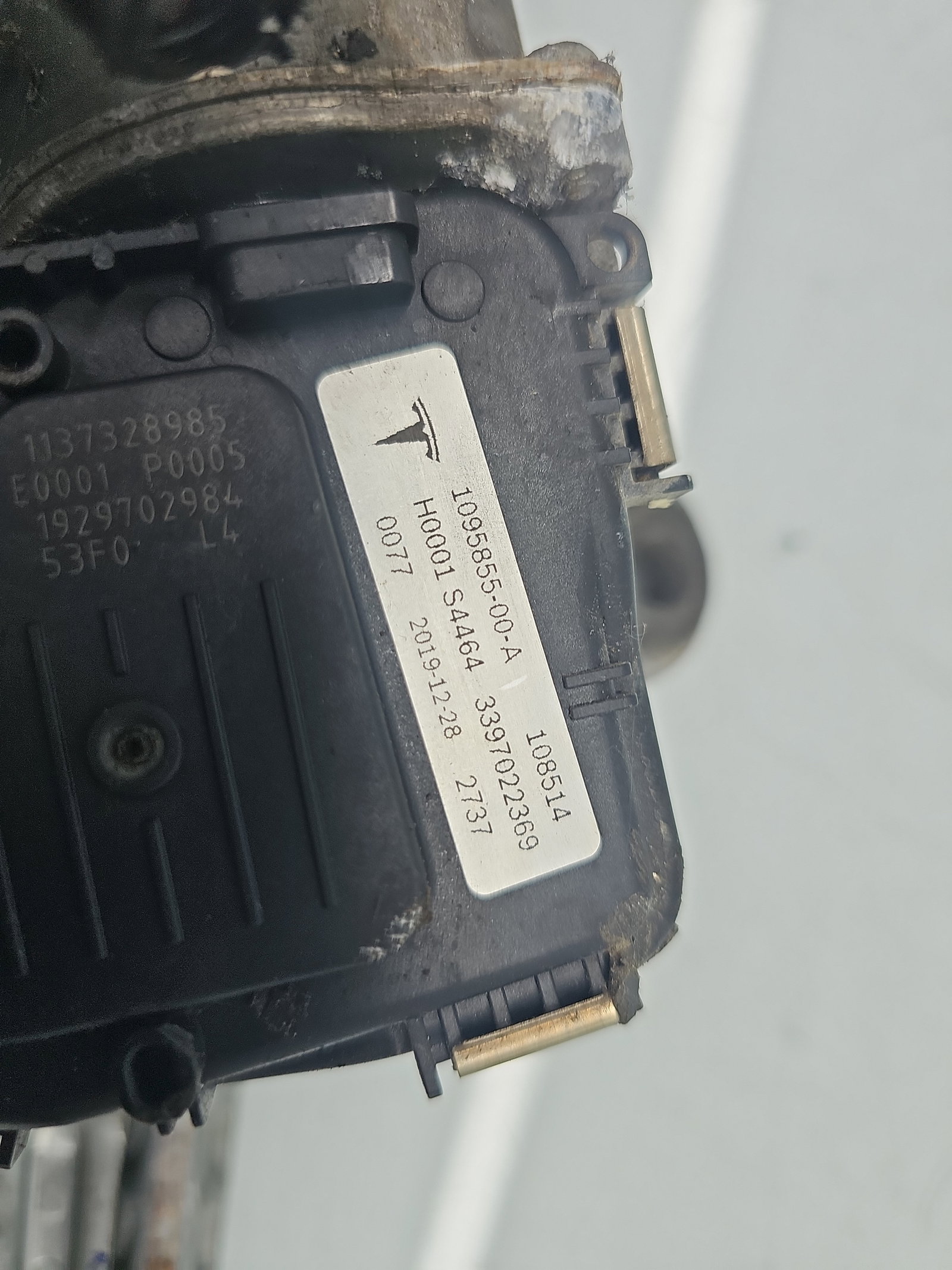 Angrenaj stergator TESLA Model 3 [Fabr 2020-2025] 1095855-00-A - imagine 4