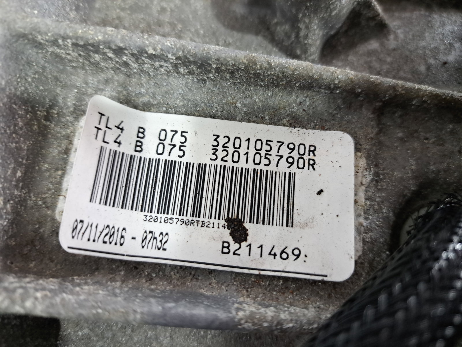 Cutie viteze manuala 6 trepte Dacia Duster [Fabr 2010-2017] 1.5 dCi K9K656 TL4 B075 320105790R 80KW / 109CP - imagine 6