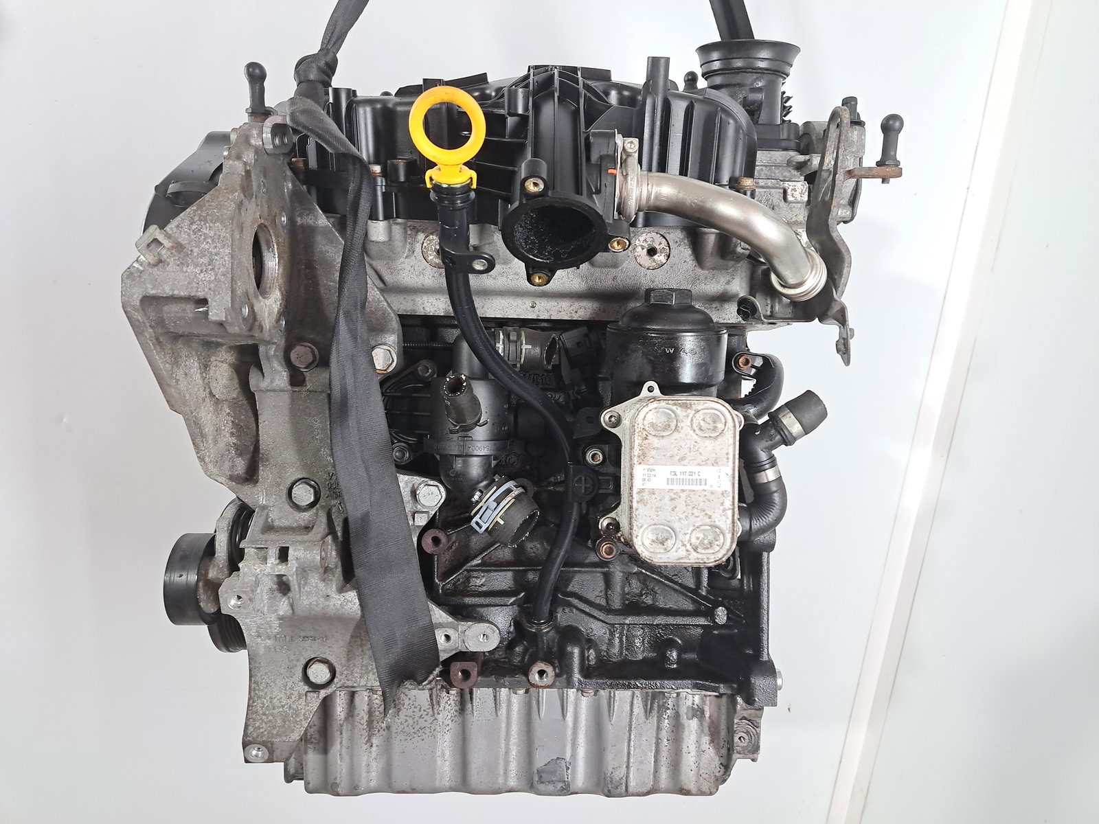 Motor complet ambielat Skoda Superb II (3T5) [Fabr 2009-2015] CFGB 2.0 TDI CFGB 125KW / 170CP - imagine 1