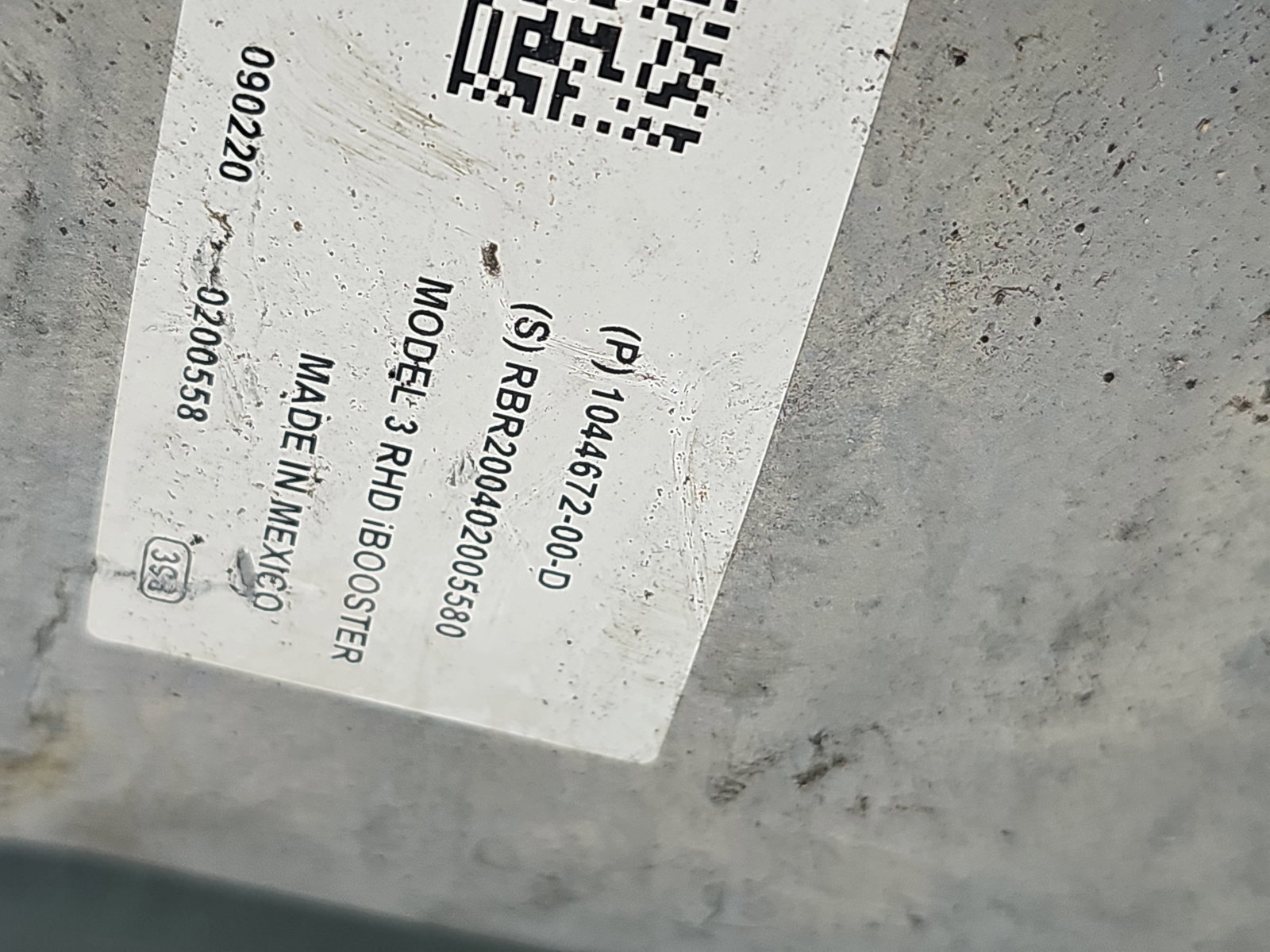 Tulumba frana TESLA Model 3 [Fabr 2020-2025] 1044672-00-D Single Motor 208KW / 283CP - imagine 5